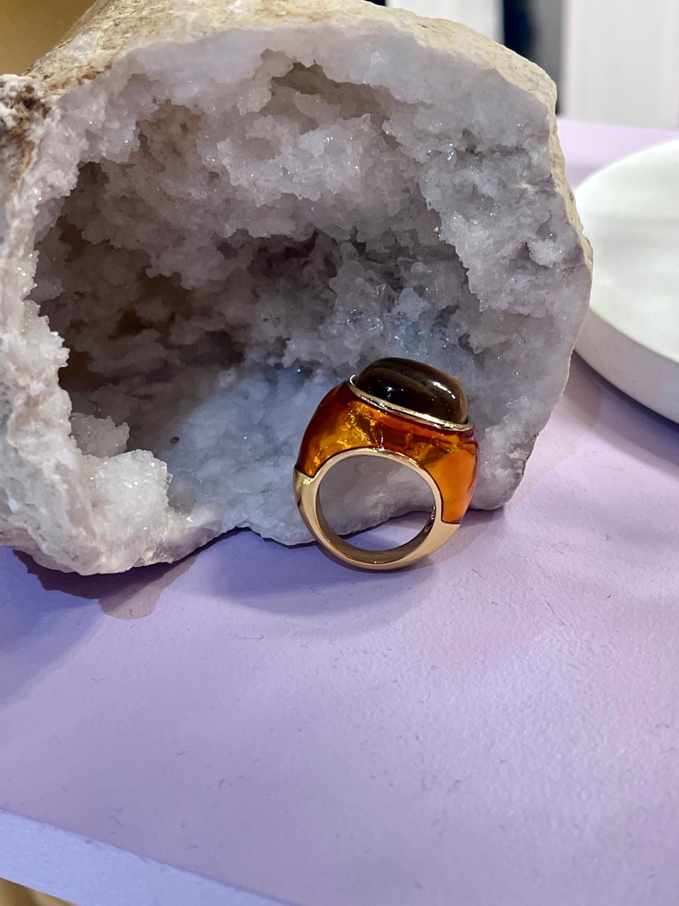 Golden Guardian Tiger’s Eye Ring