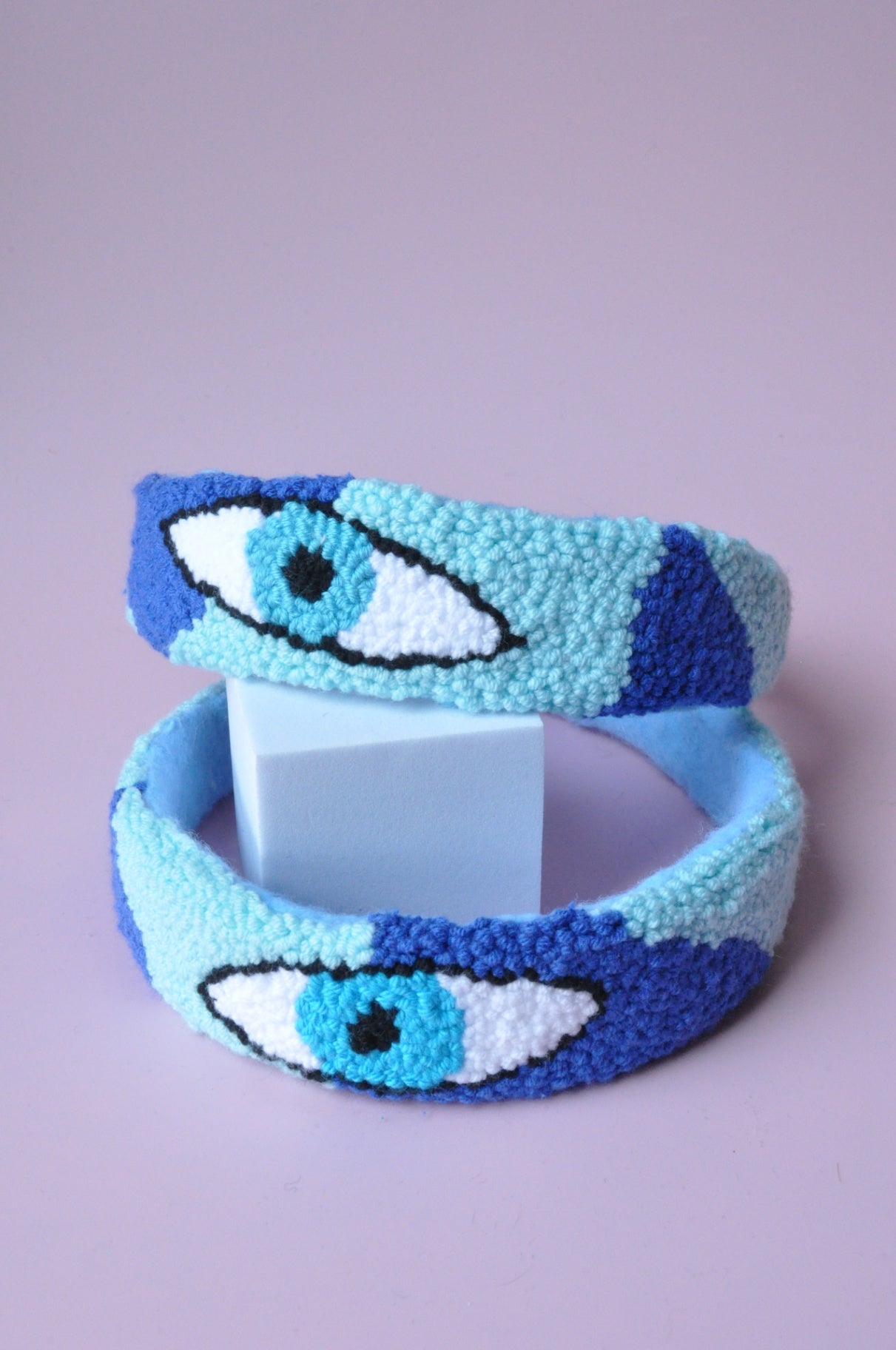 Evil Eye Tufted Headband