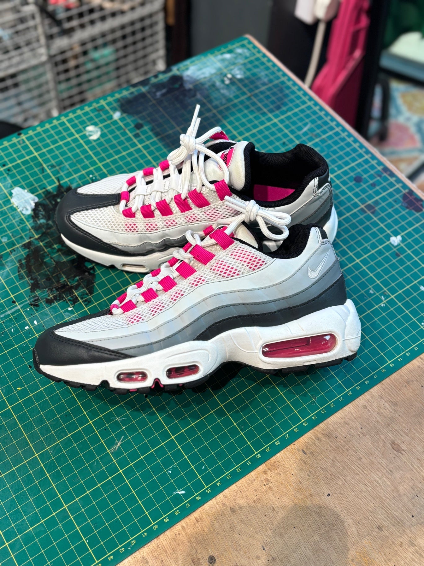 Nike air max 95/110 White Grey Pink