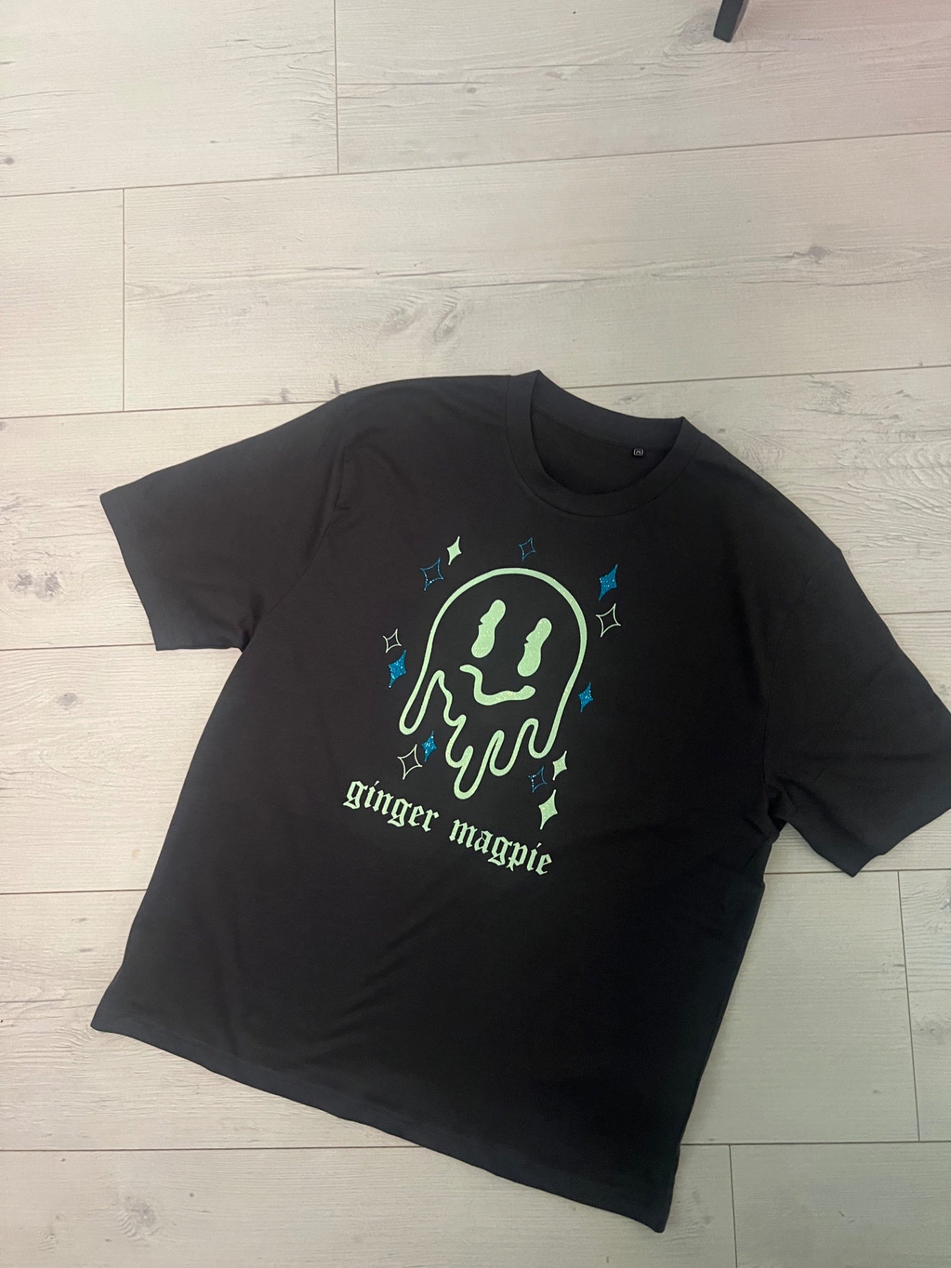 Smiley tshirt - black