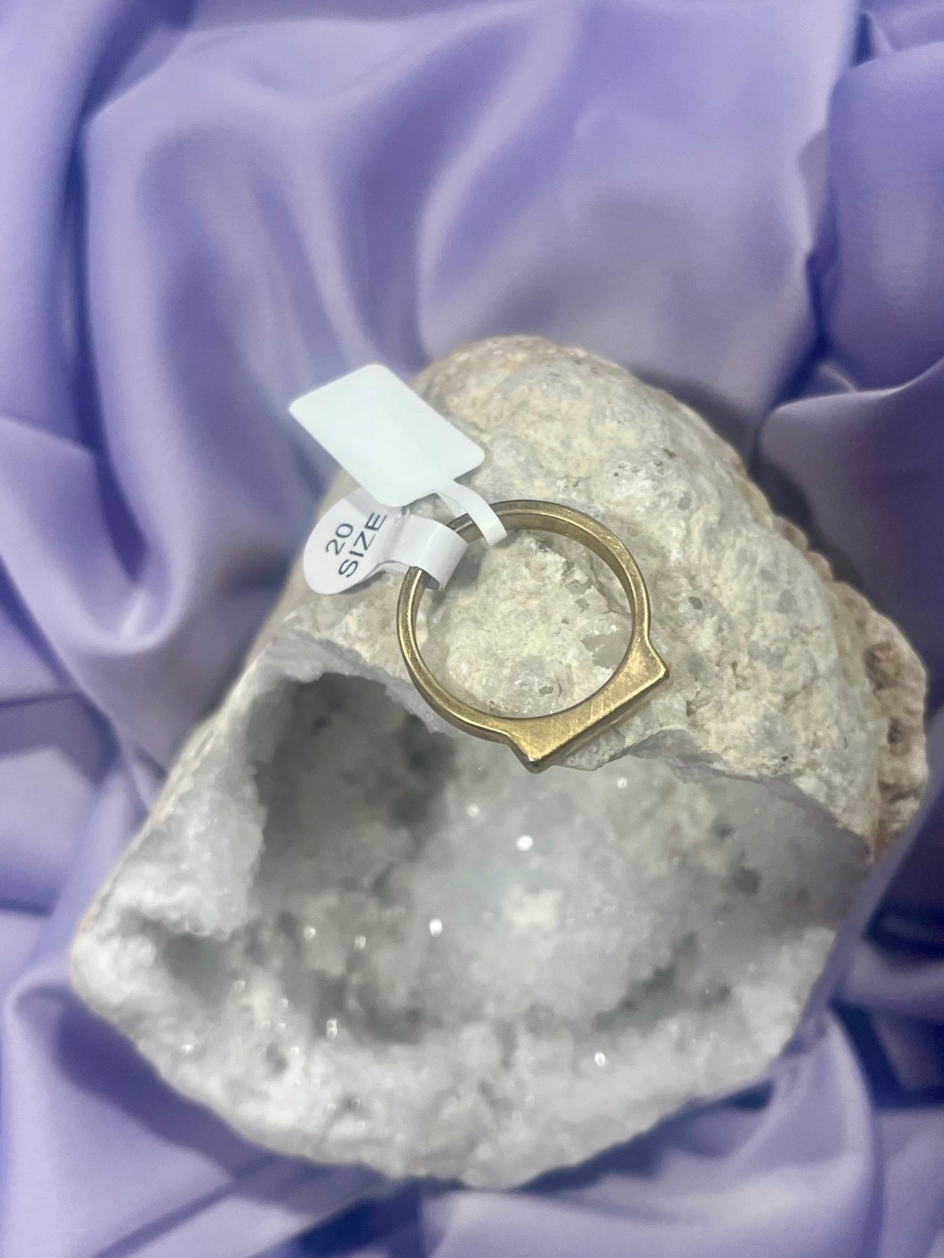 Gold Band Ring – Stainless Steel (Pot Luck Mix