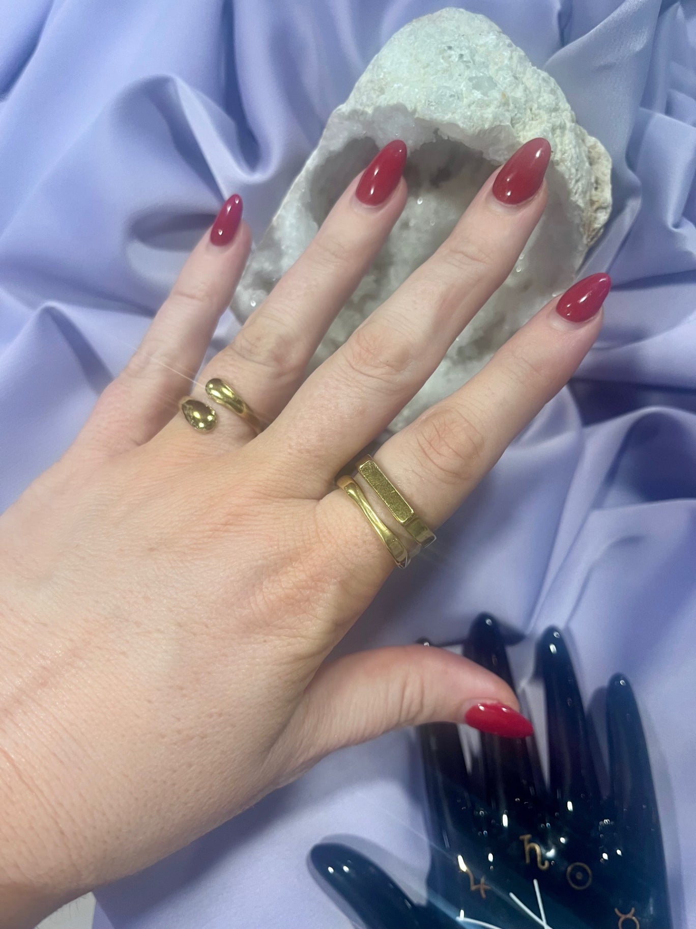 Gold Band Ring – Stainless Steel (Pot Luck Mix