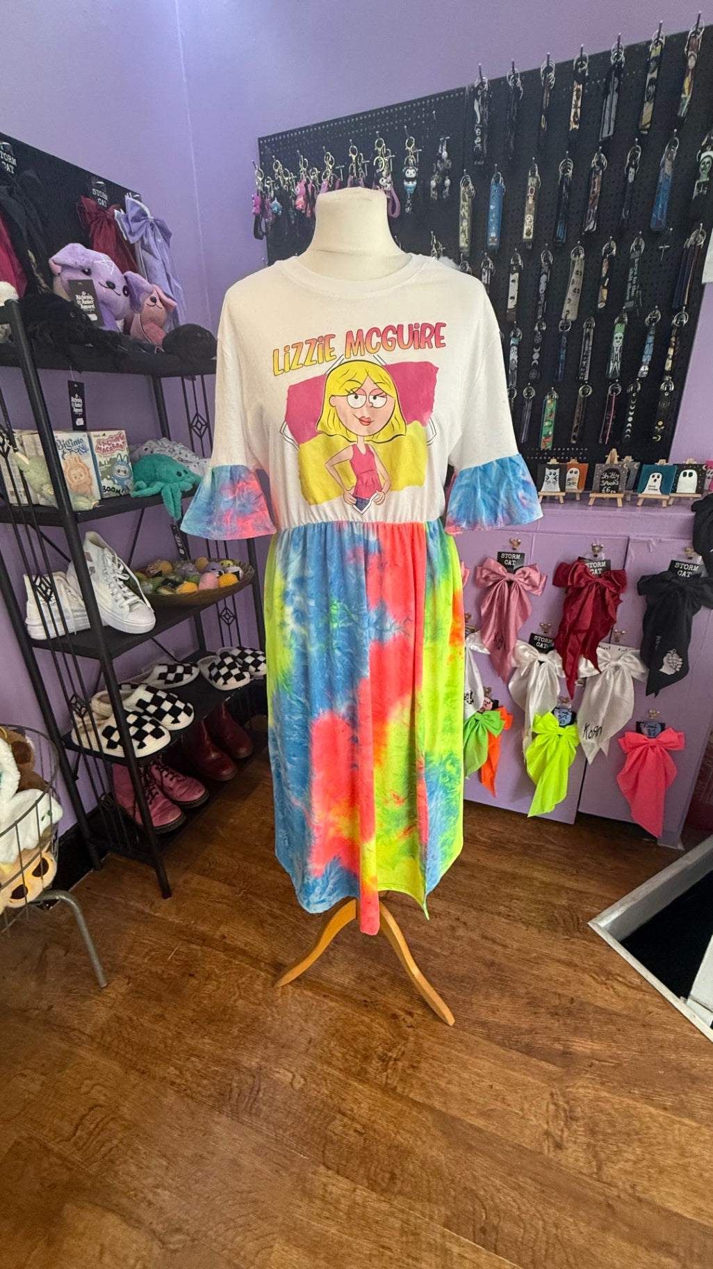 Lizzie Mcguire reworked midi dress with pockets
