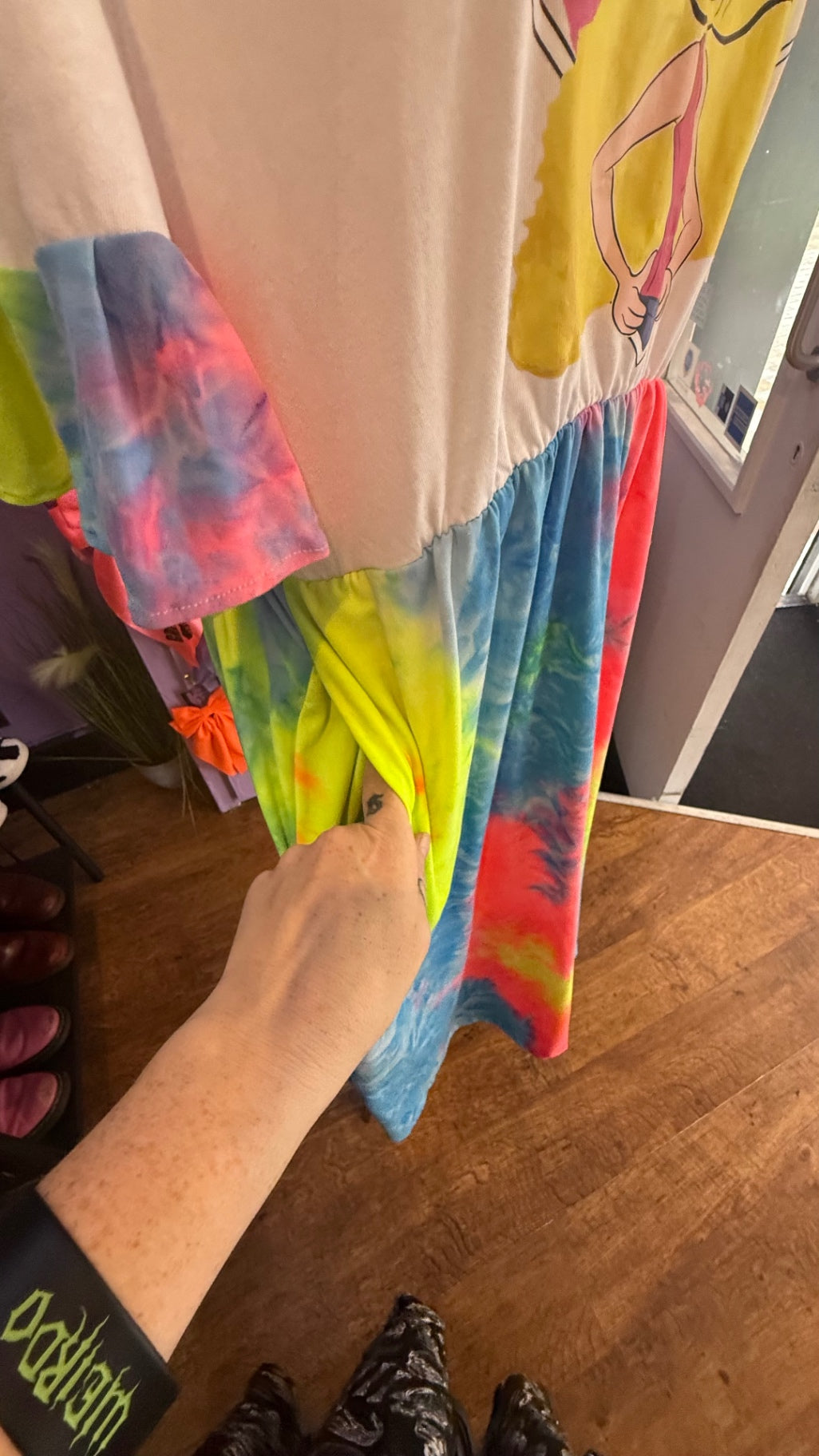 Lizzie Mcguire reworked midi dress with pockets