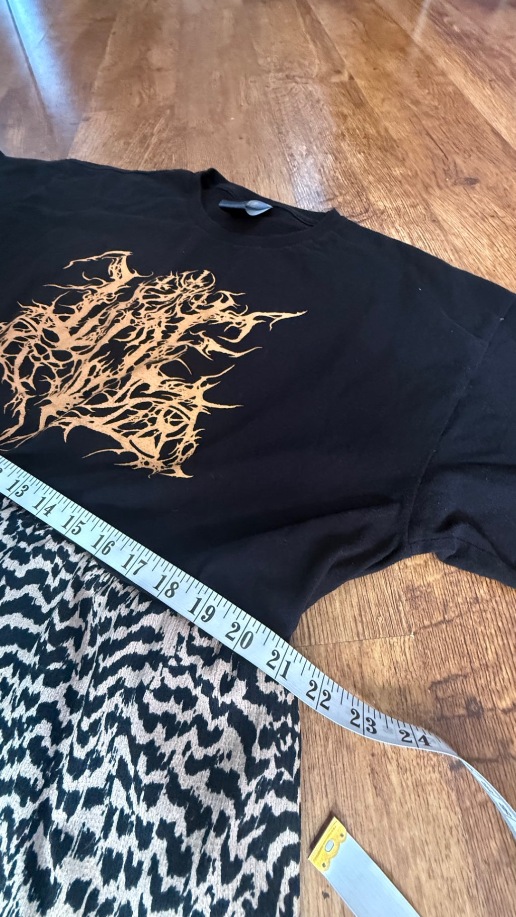 WOE death metal reworked babydoll dress with pockets