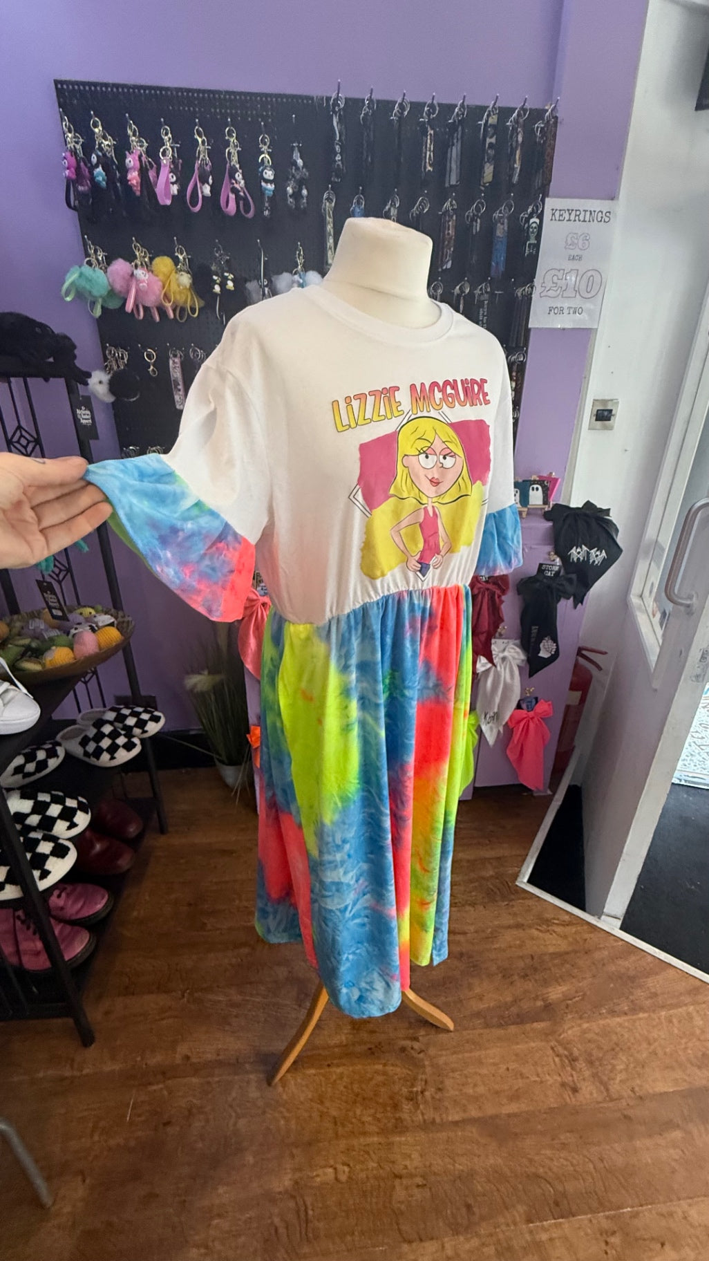 Lizzie Mcguire reworked midi dress with pockets