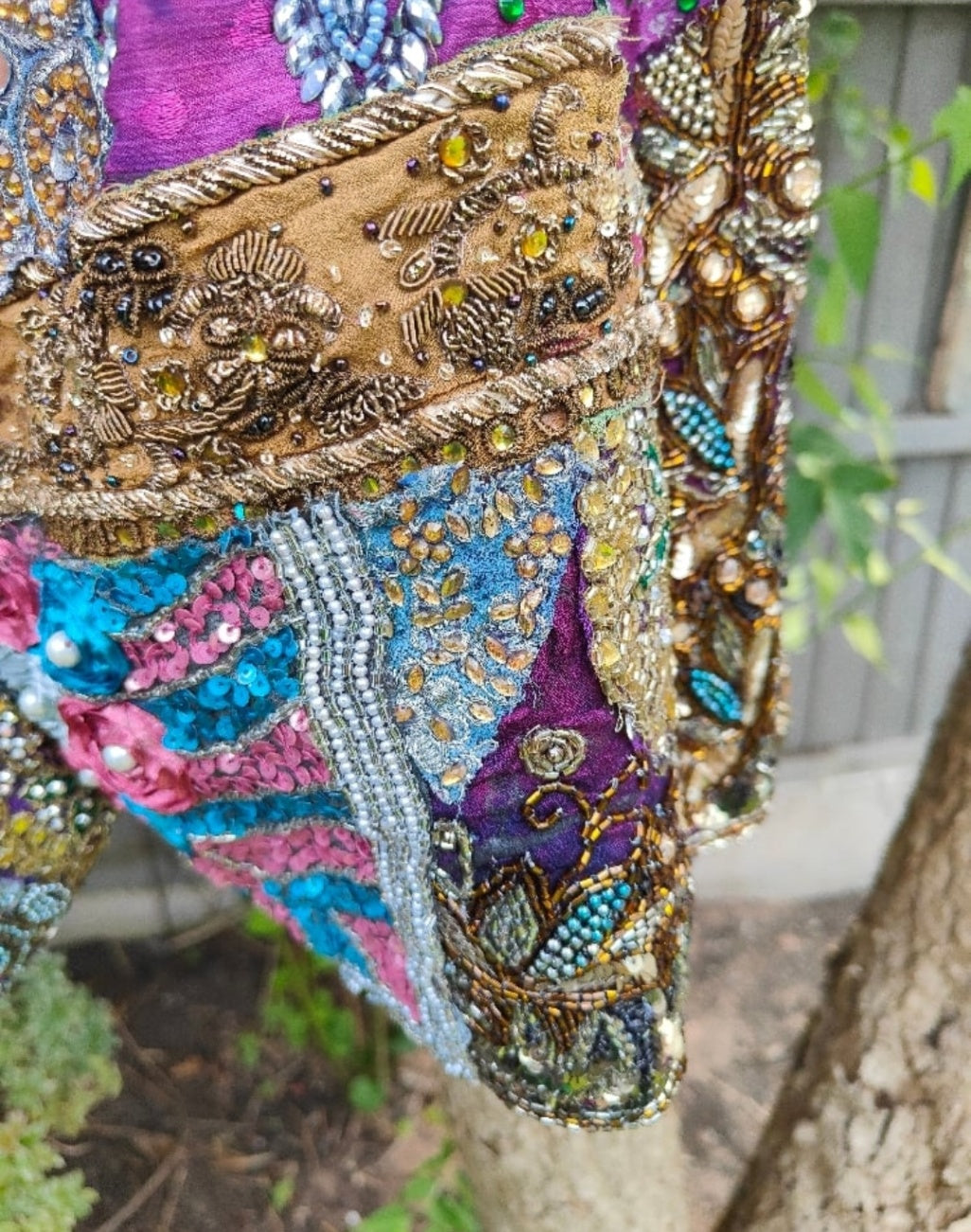 Mykonos jewel sequin shorts 8-12 uk