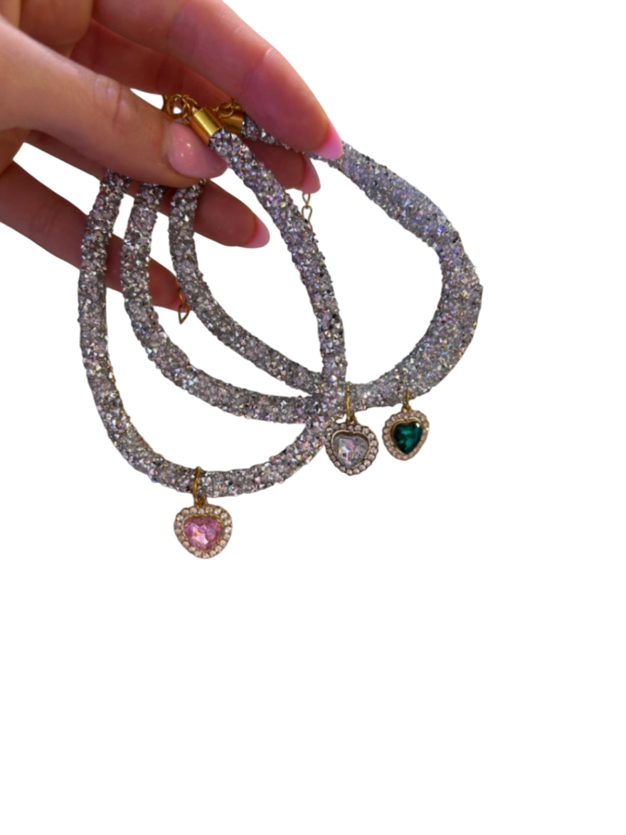 Pet Diamonte Choker