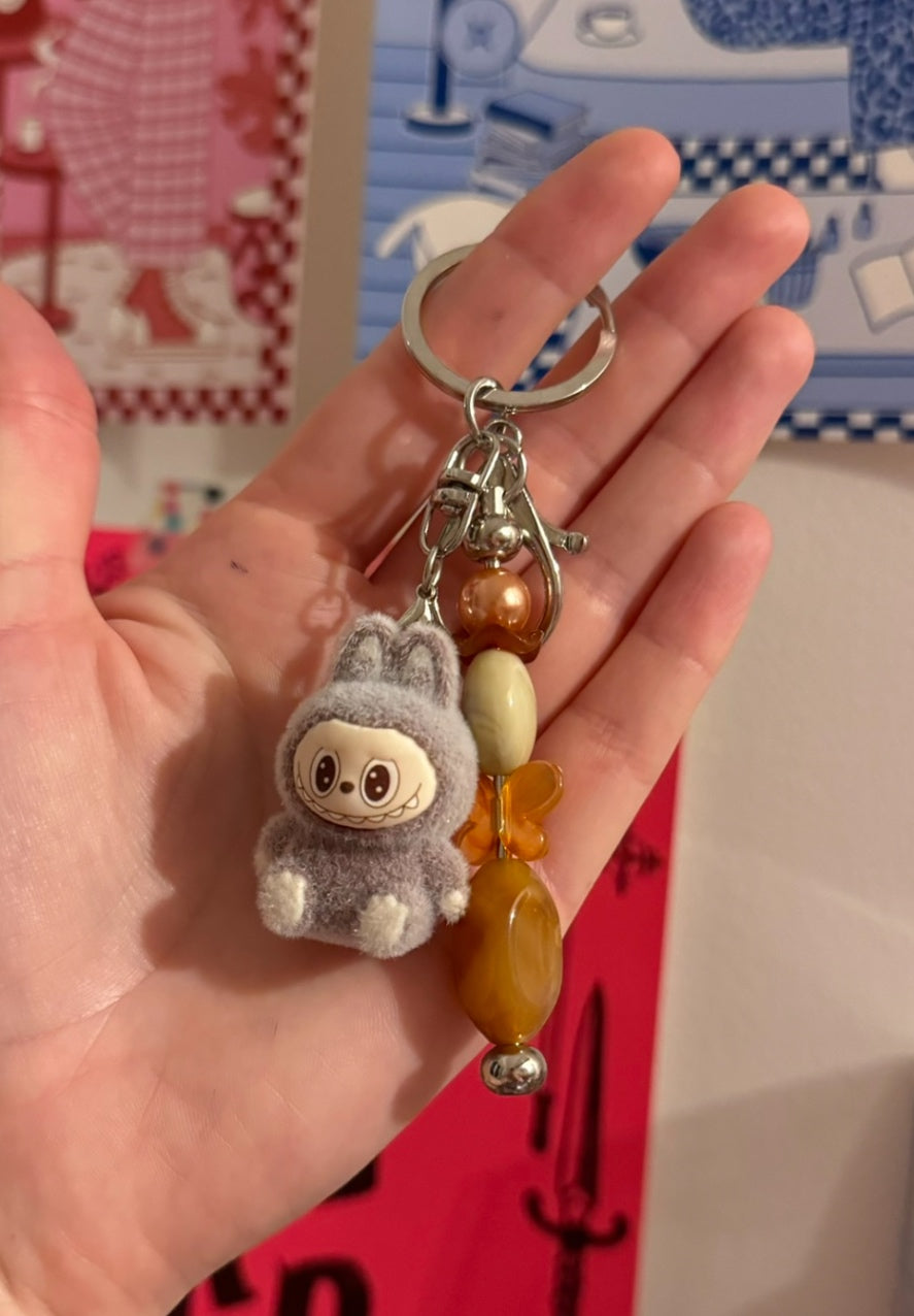 Brown bubu Keyring