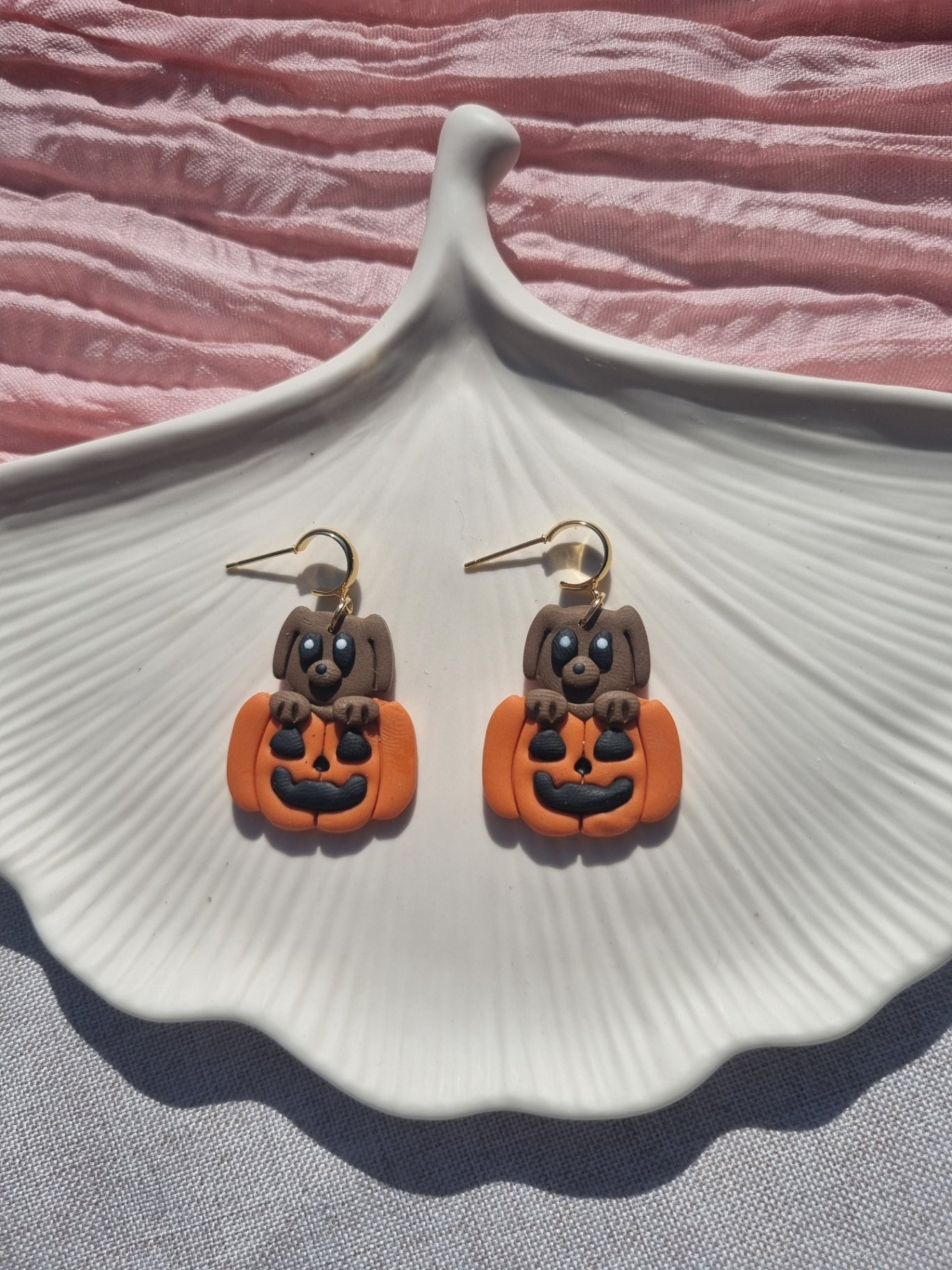 Dogs and pumpkins