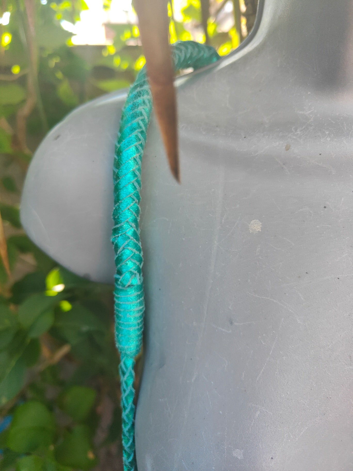 Yellowstone cross body bag with Moroccan stone detailing - Turquoise