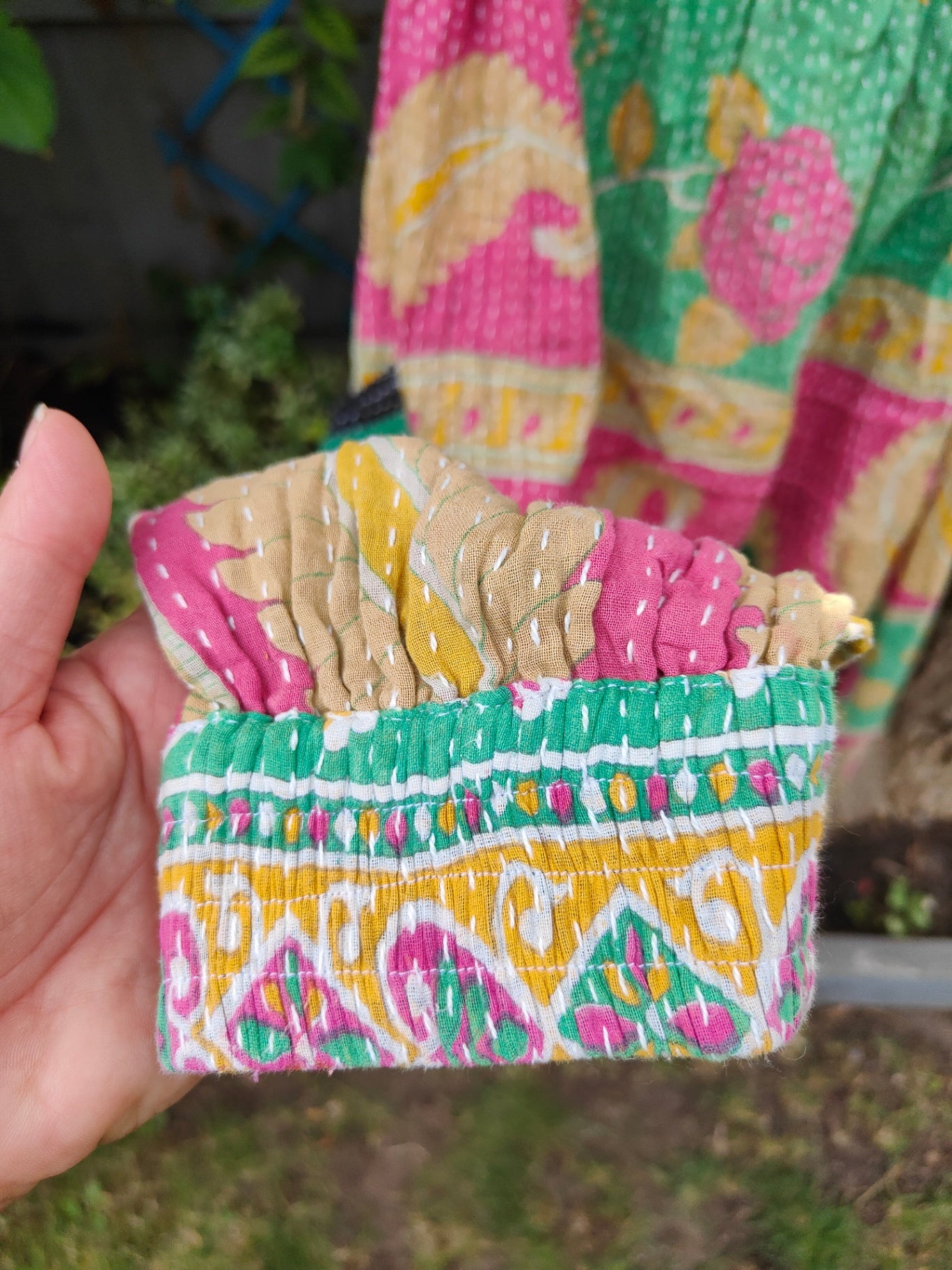 Hareems Kantha bloomer balloon trousers 6-14