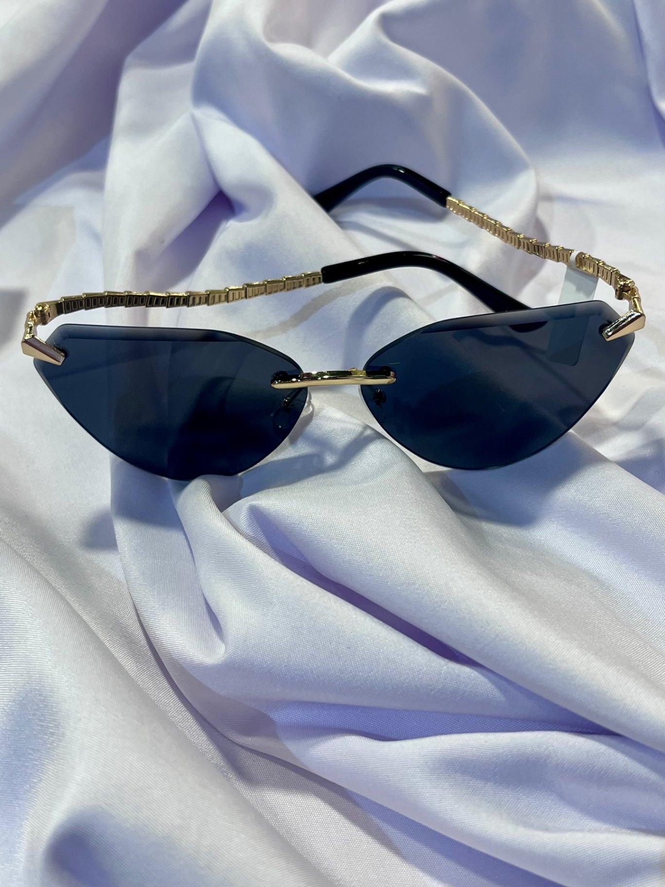 Selena Snake Cat-Eye Sunglasses