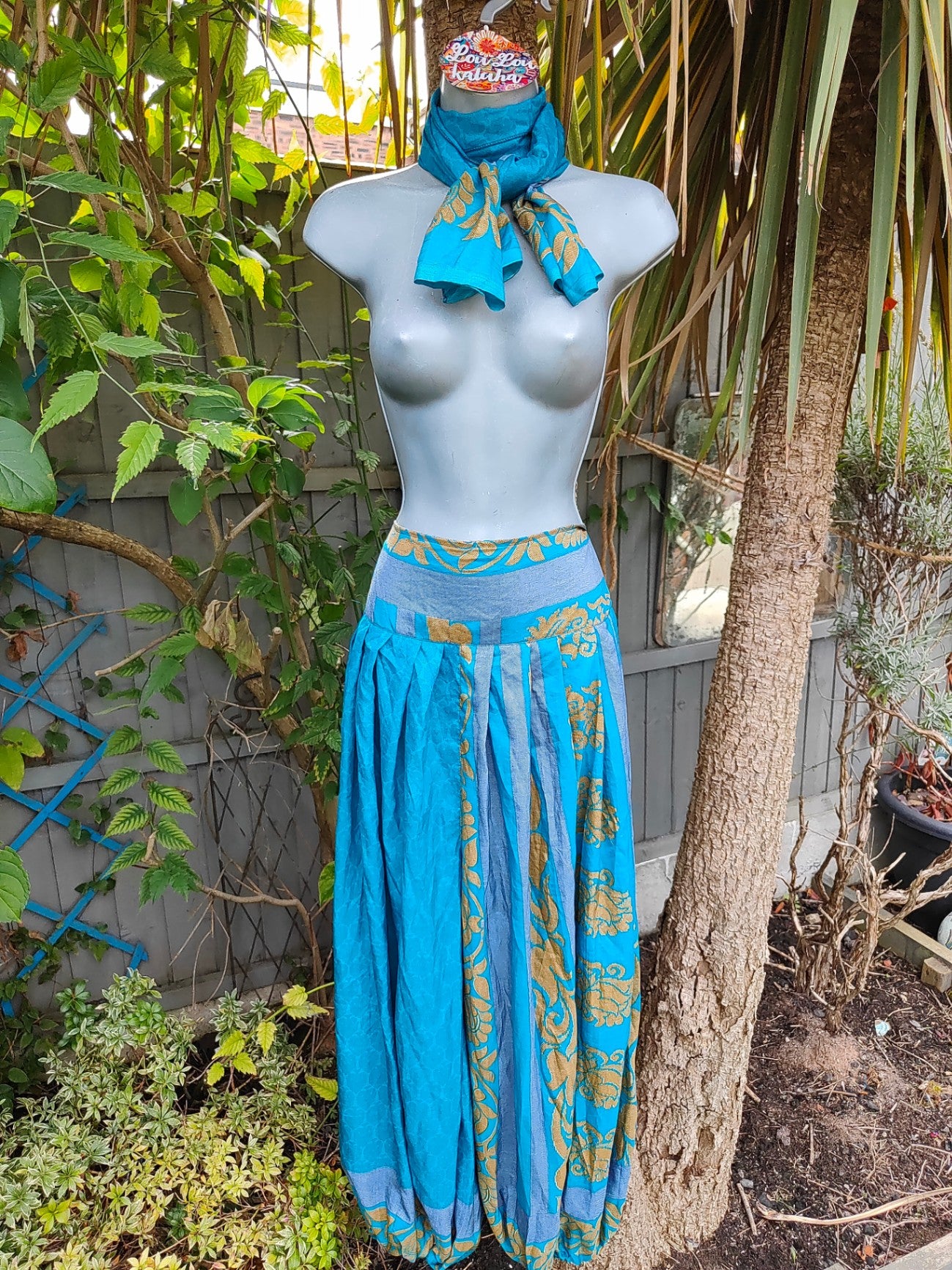 Hareems Bloomer Balloon Trousers & scarf 6-16