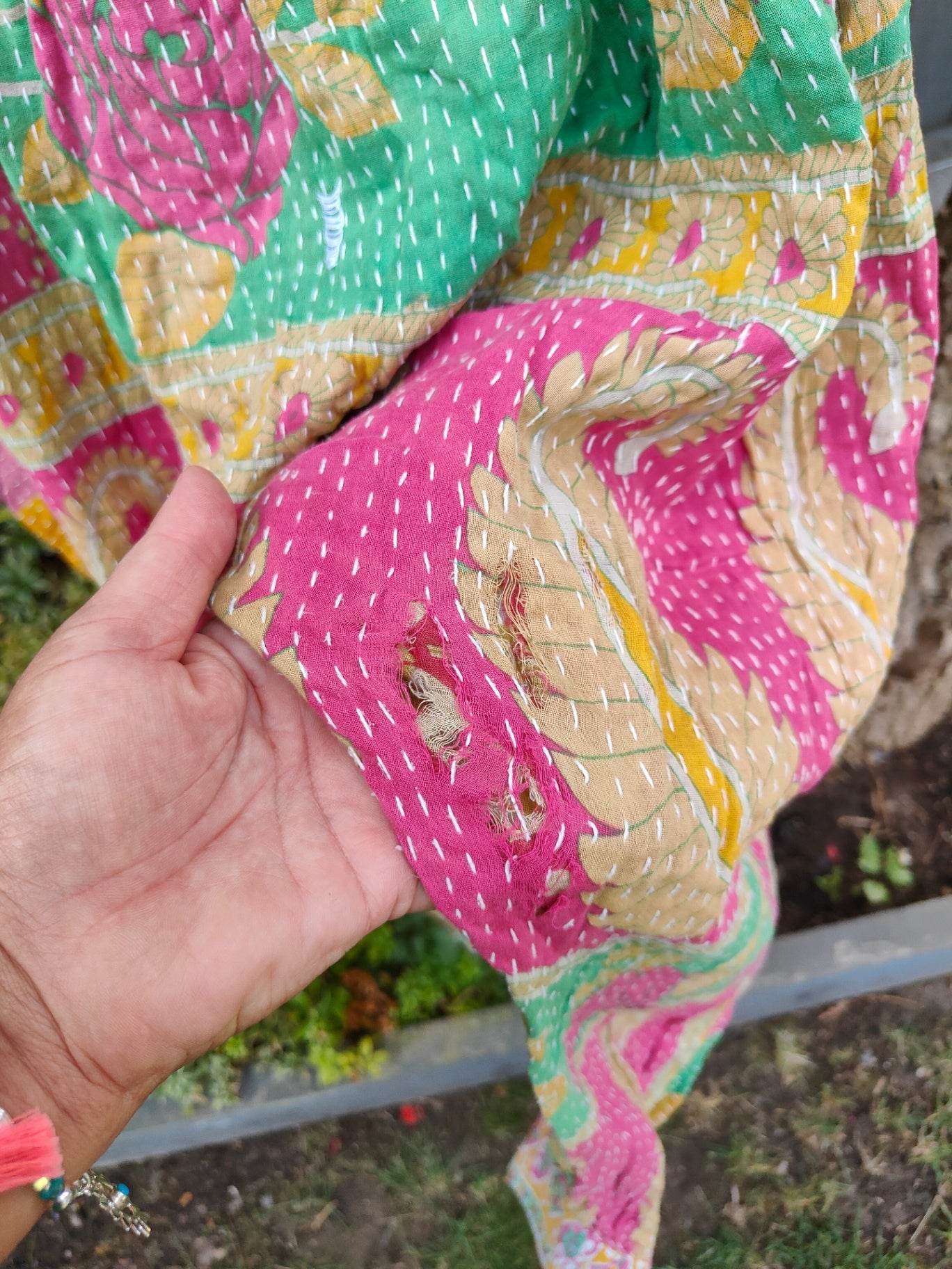 Hareems Kantha bloomer balloon trousers 6-14