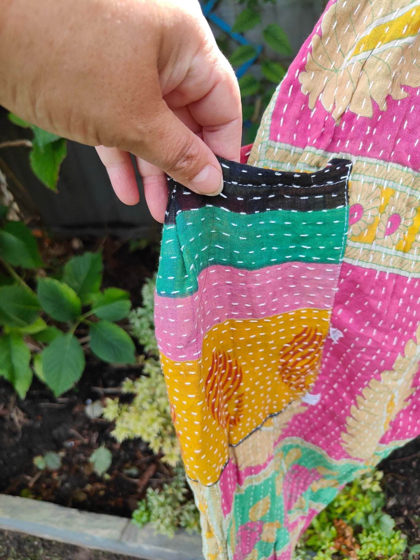 Hareems Kantha bloomer balloon trousers 6-14