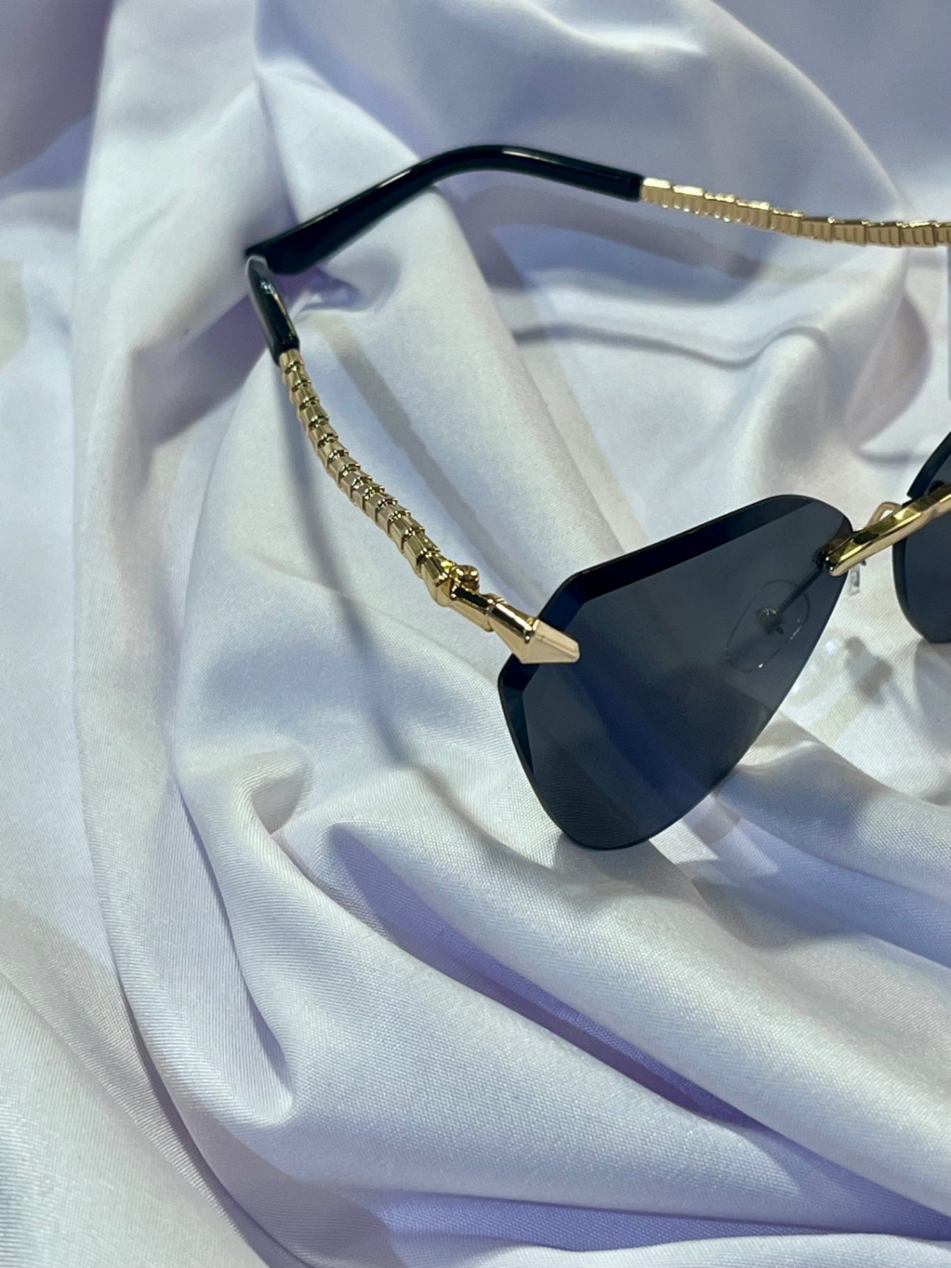 Selena Snake Cat-Eye Sunglasses