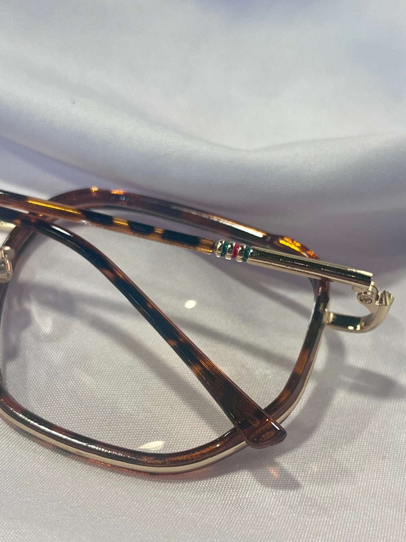 Sandy Tortoiseshell Square Anti Blue Light Glasses