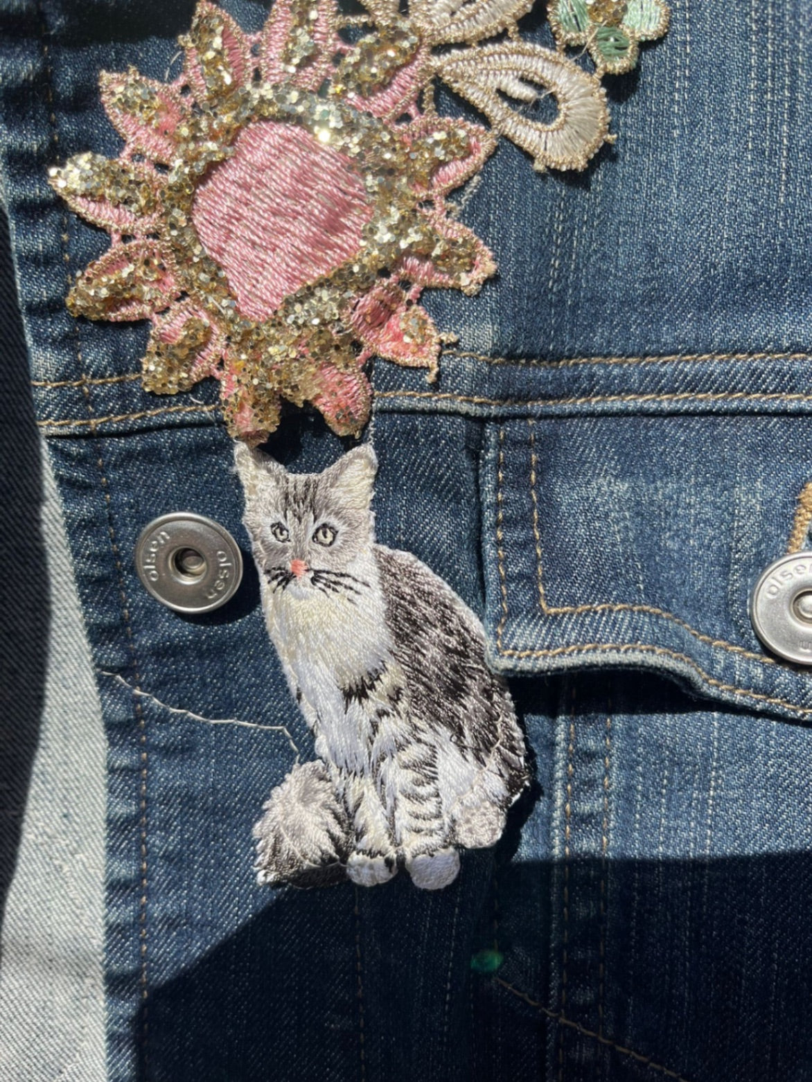 Kitty Reworked Denim Jacket
