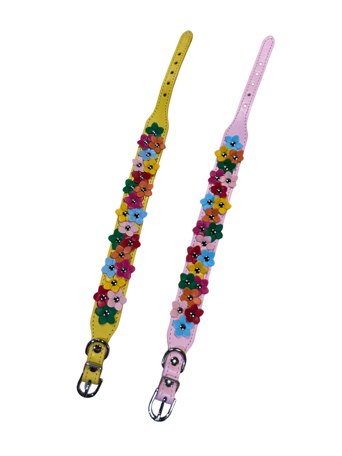 Pink Flower Collar