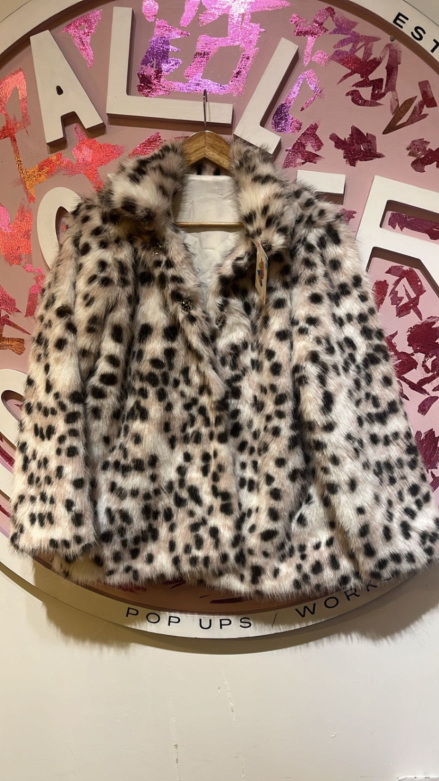 Leopard Print Coat