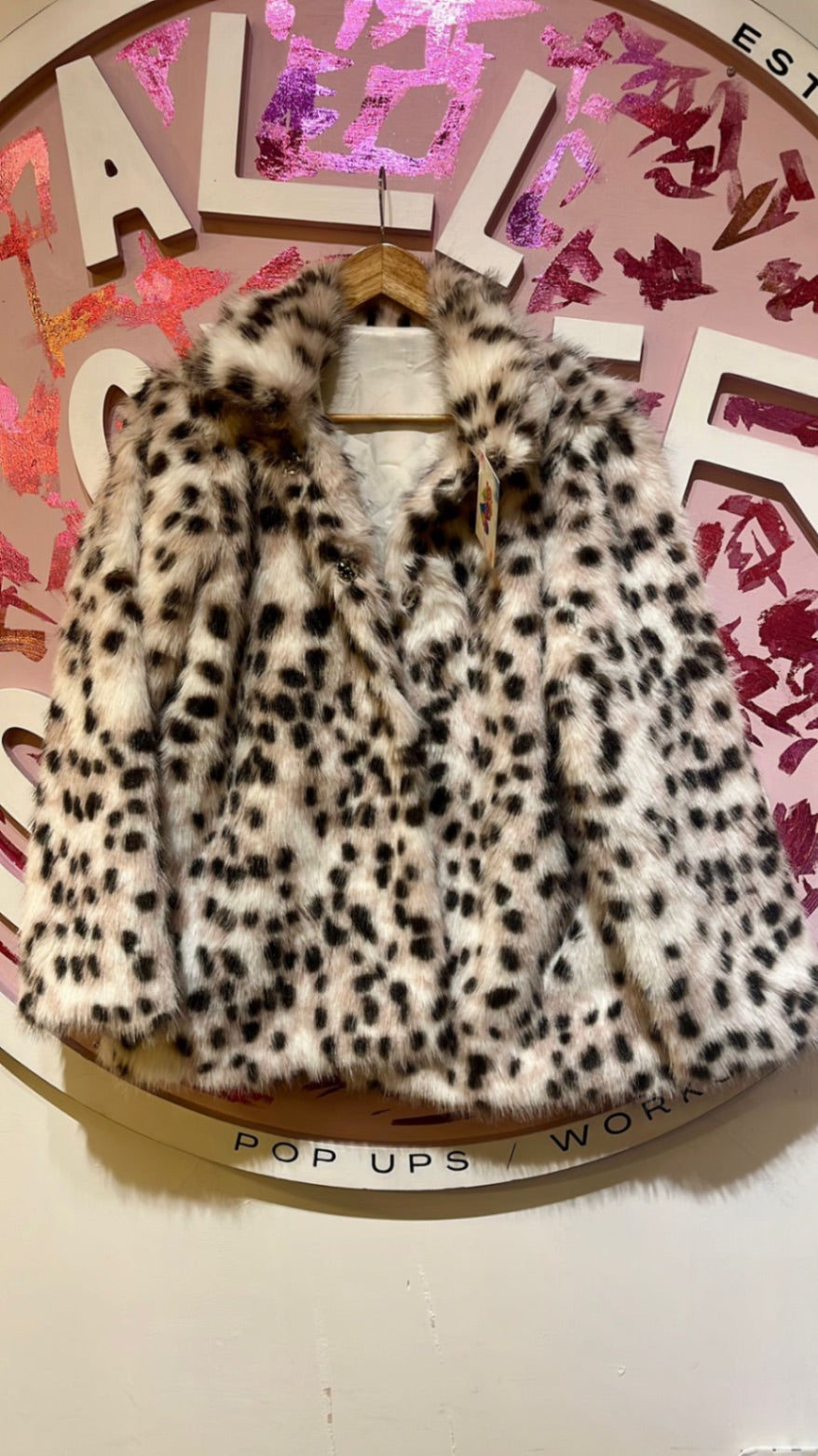 Leopard Print Coat
