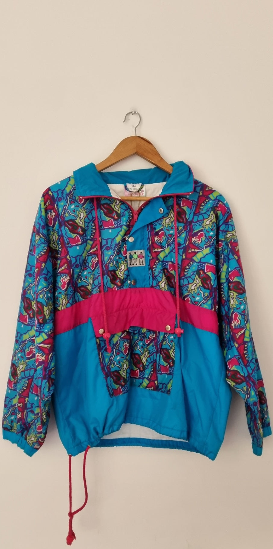 Chuck Norris MC Hammer Colourful Windbreaker
