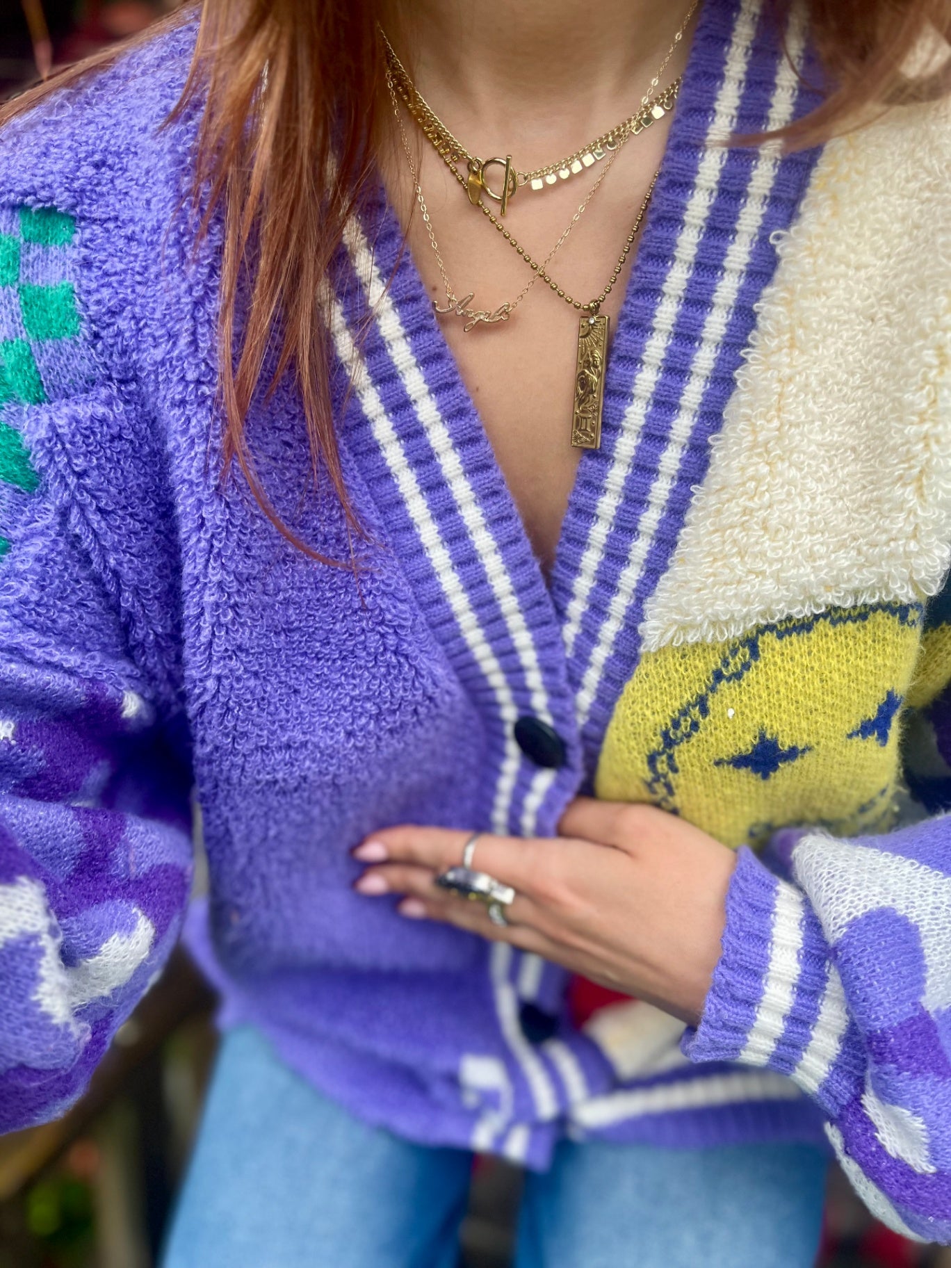 Golden Luna Disc Chain Necklace | Waterproof Gold Charm Collar