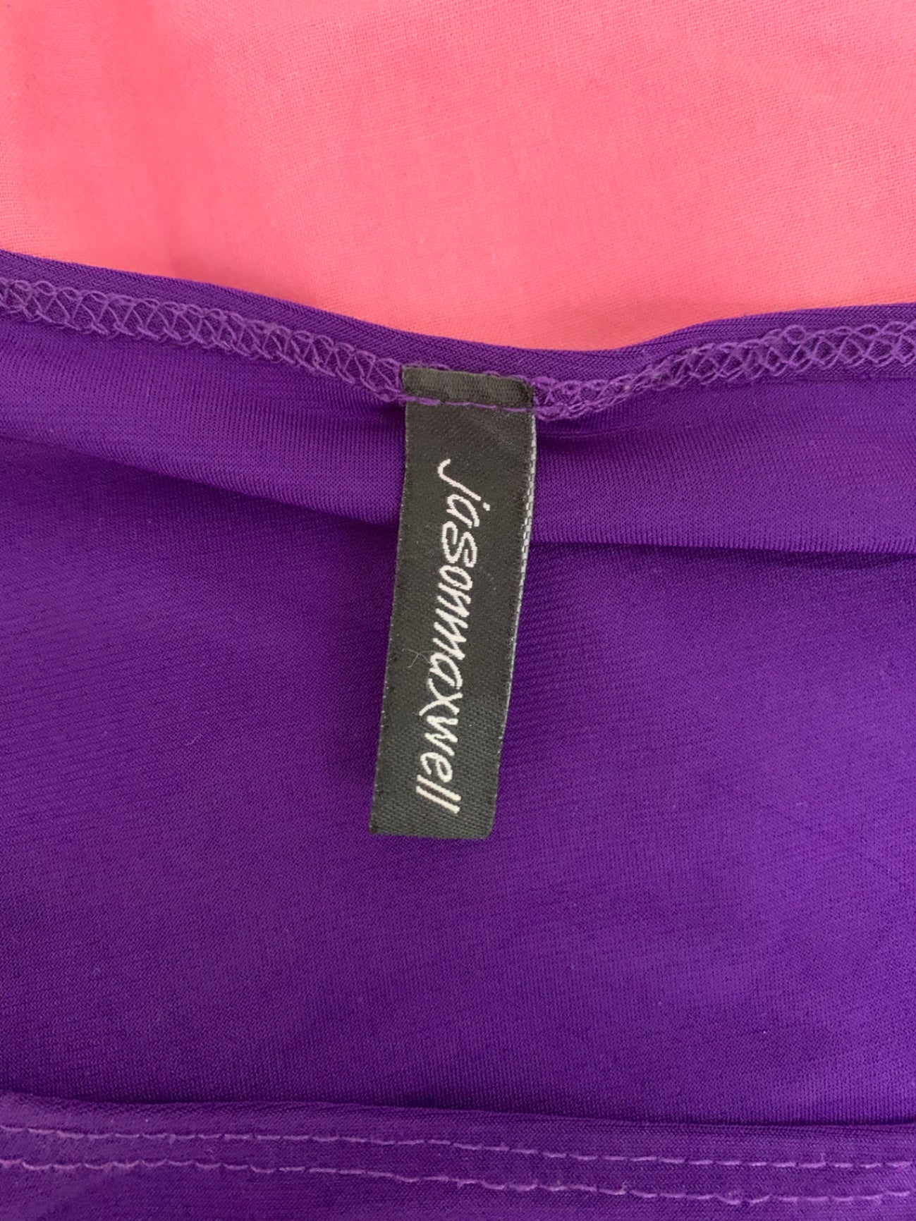 vintage purple wrap top