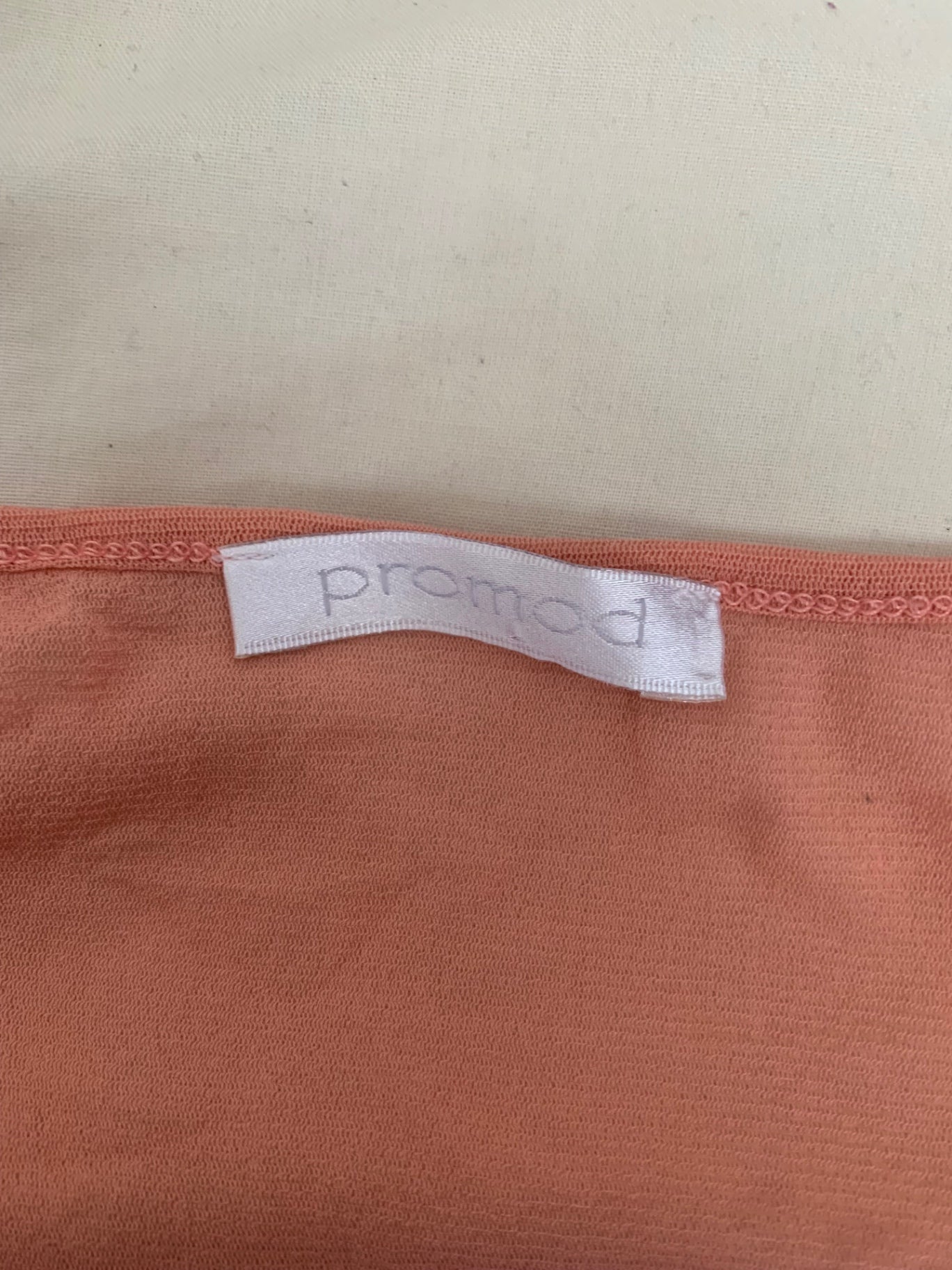 vintage promod rose mesh top