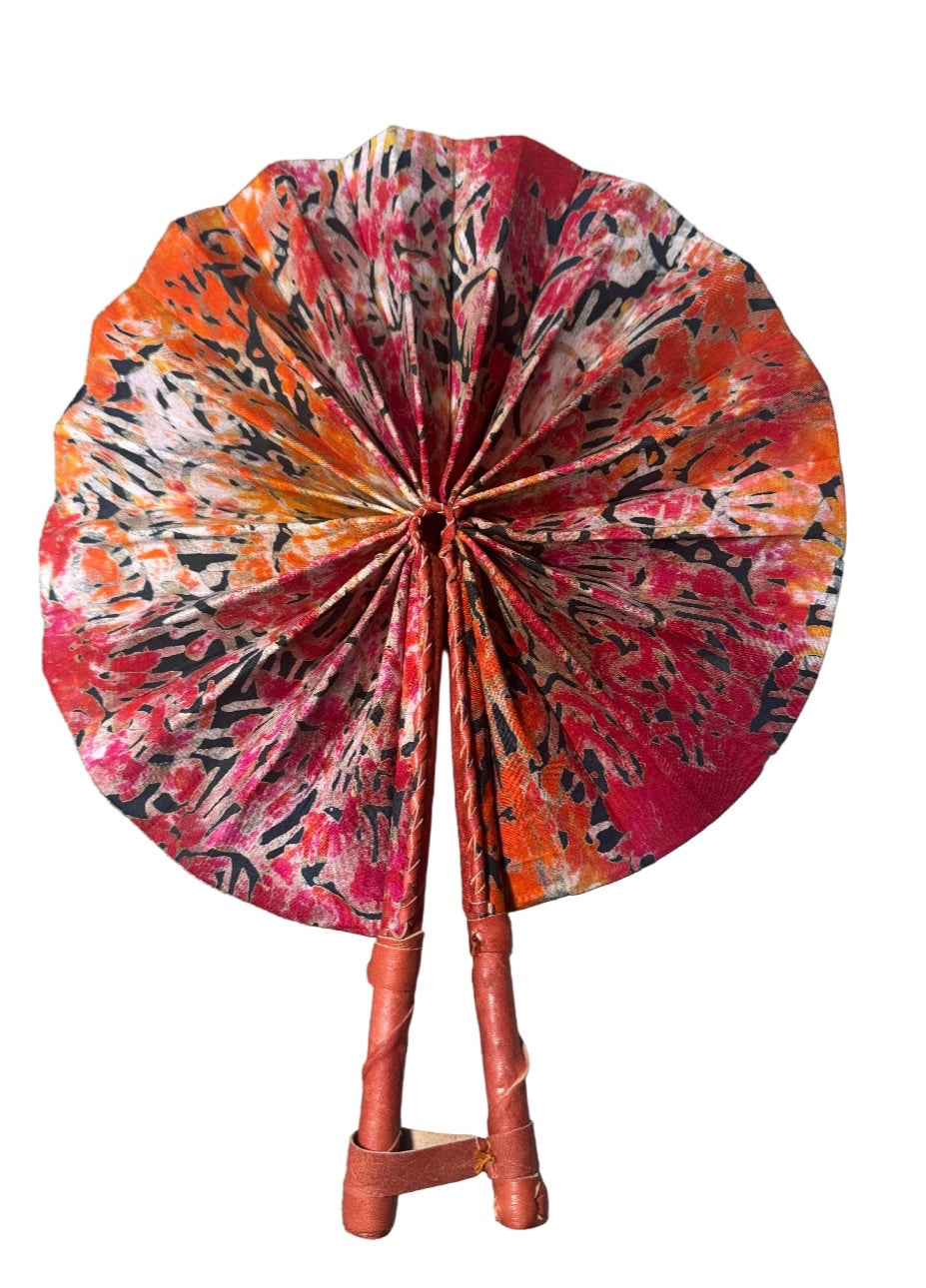 Fan Red and Orange