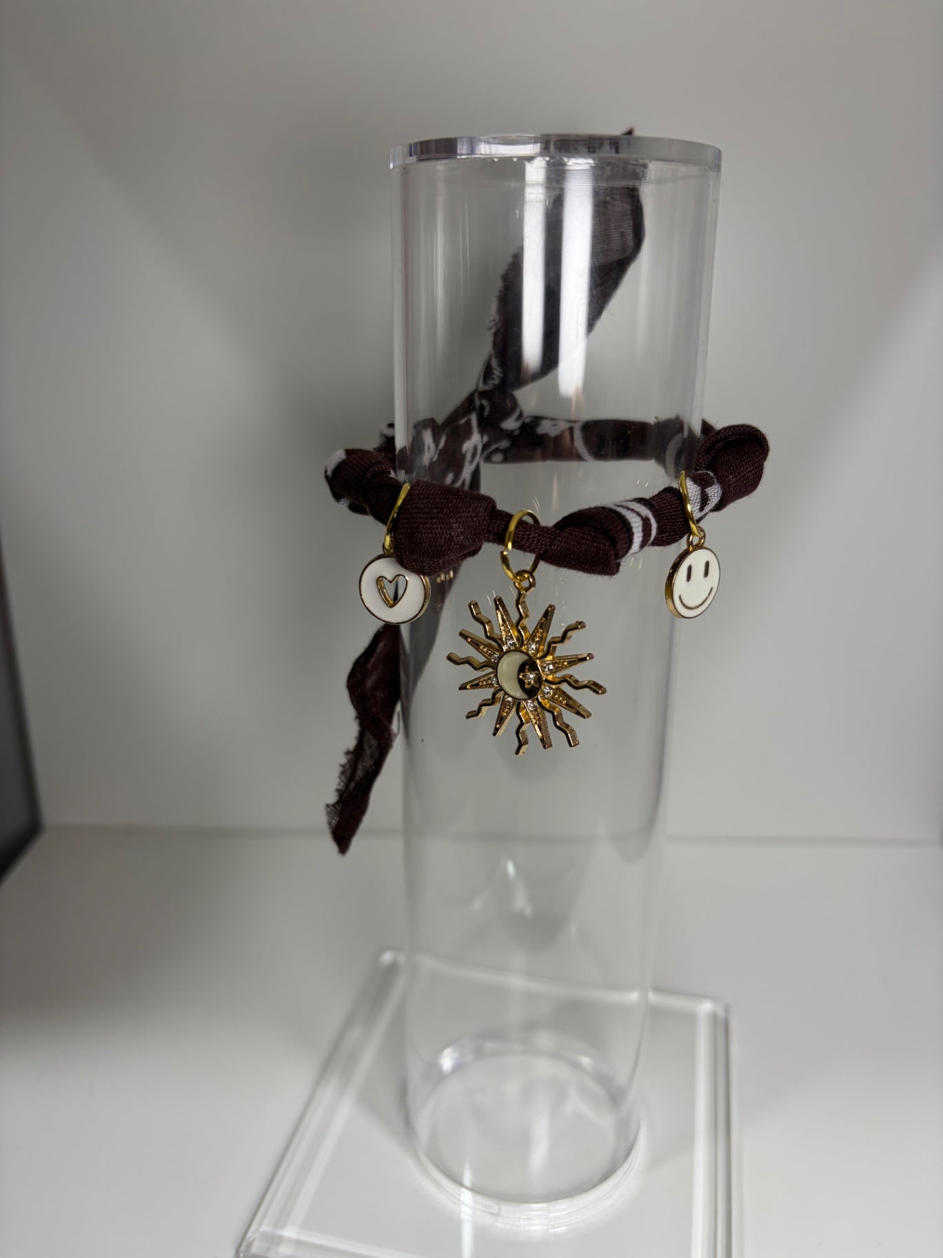 Bandana charm bracelet