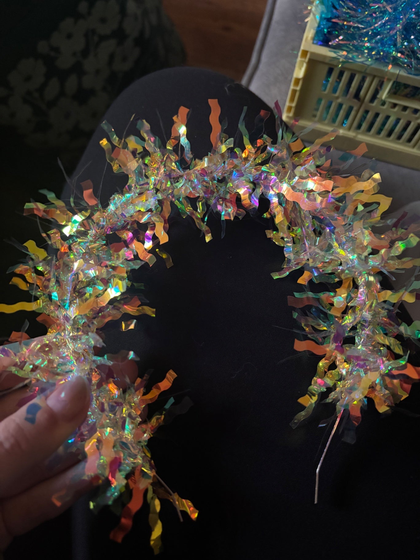 Tinsel Headband