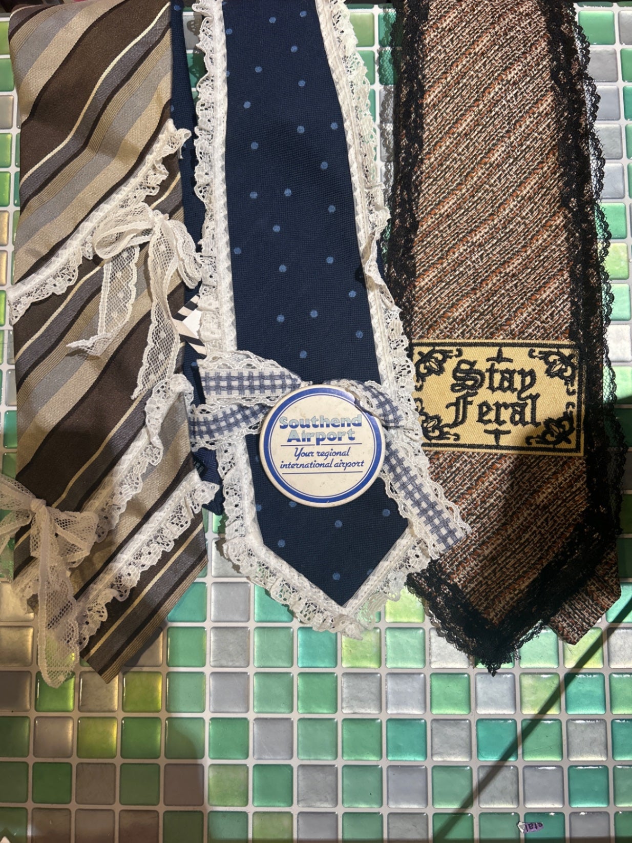 Upcycled ties