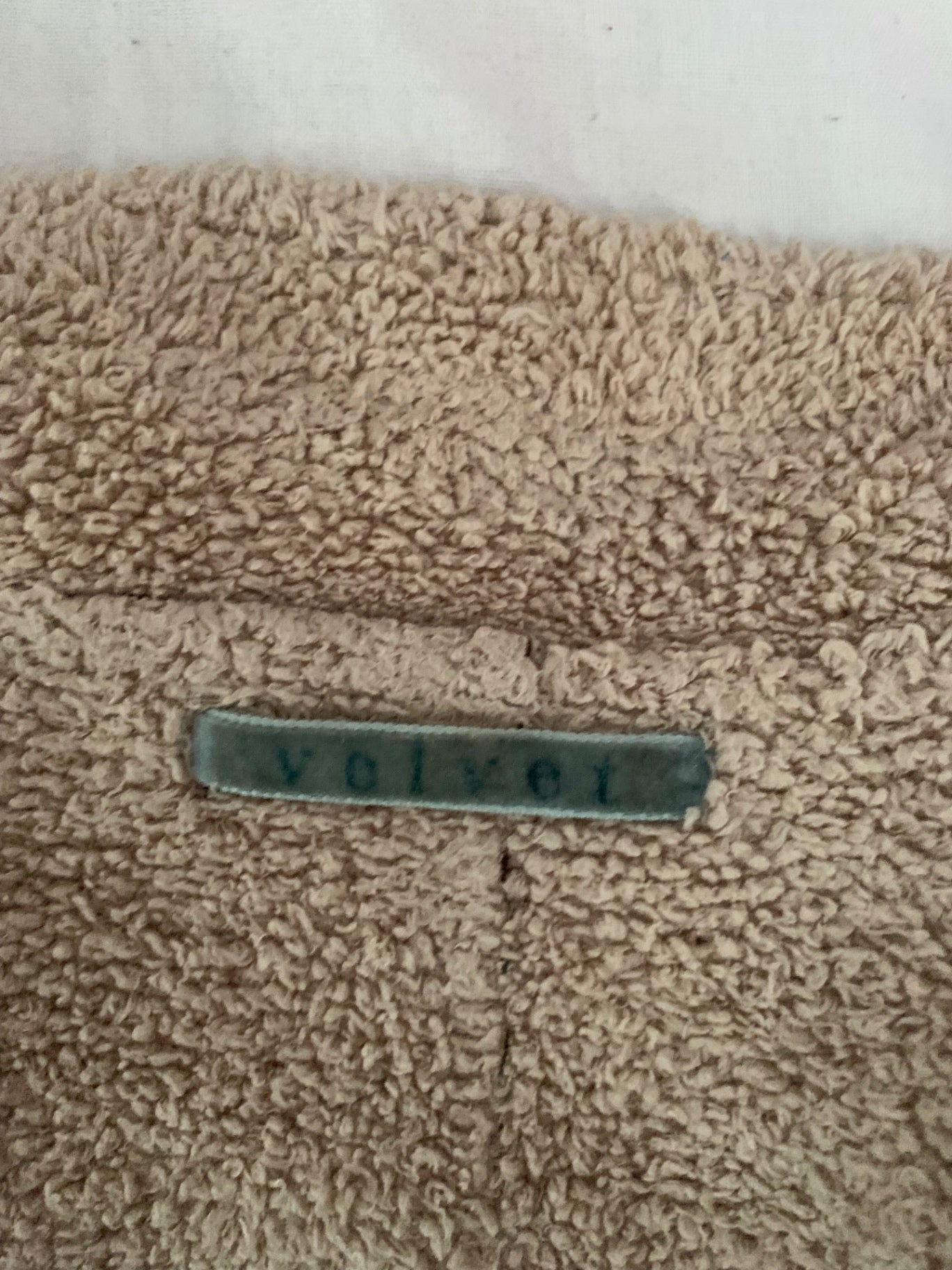 vintage brown zip up fleece