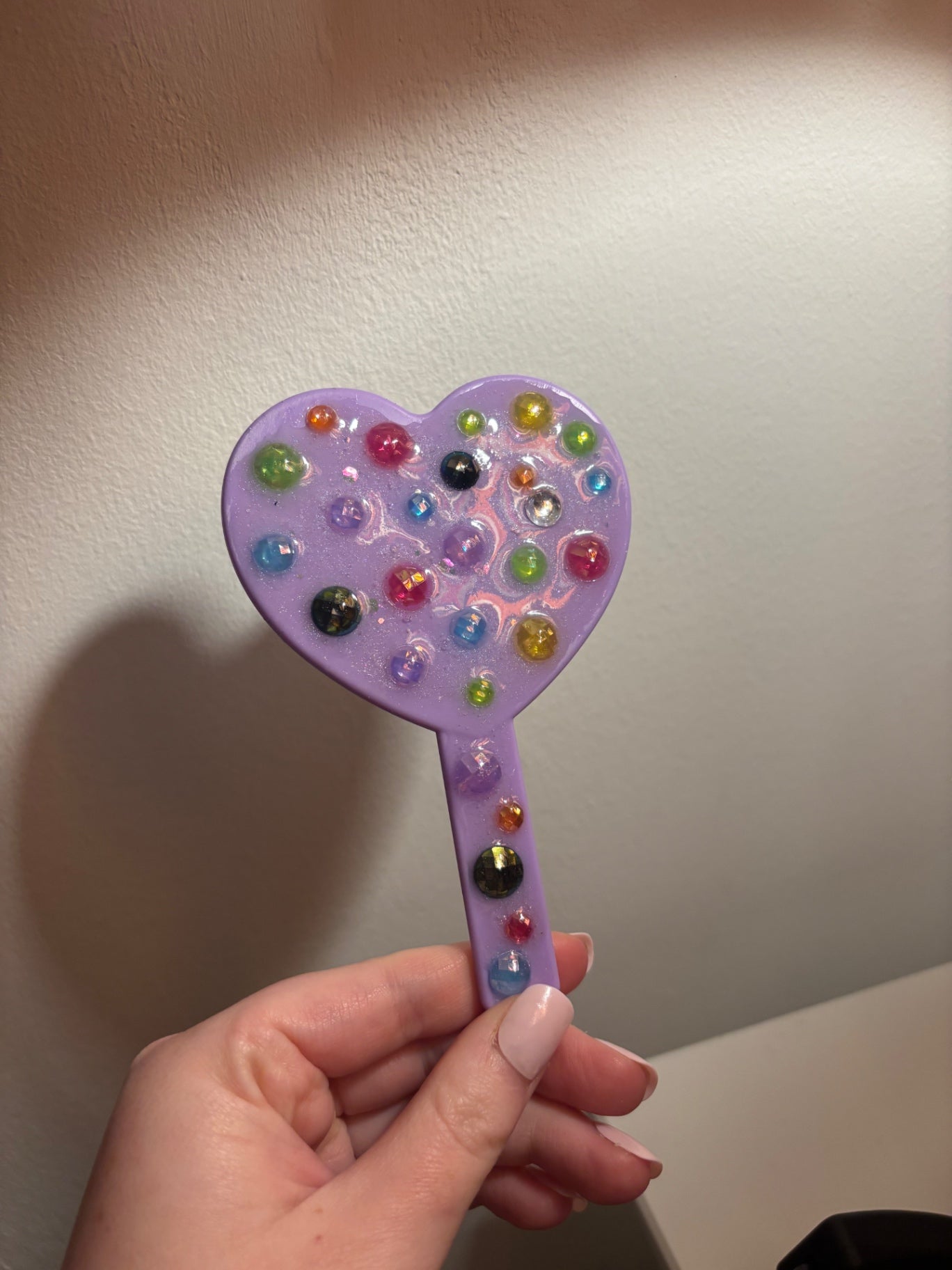 Funky mini mirror