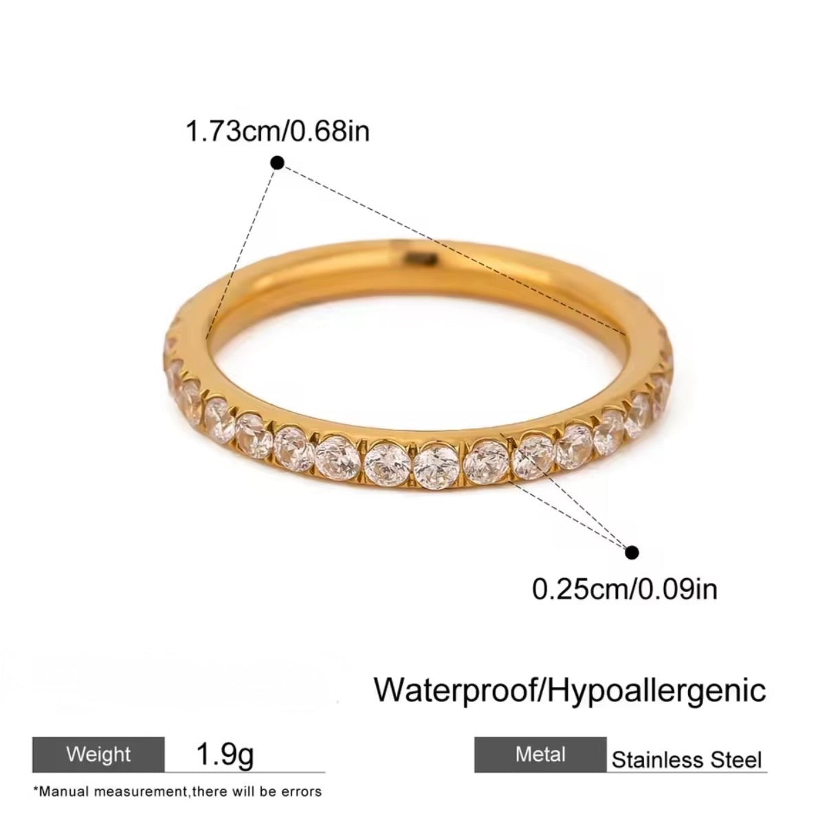 Celestial Eternity Band – Gold