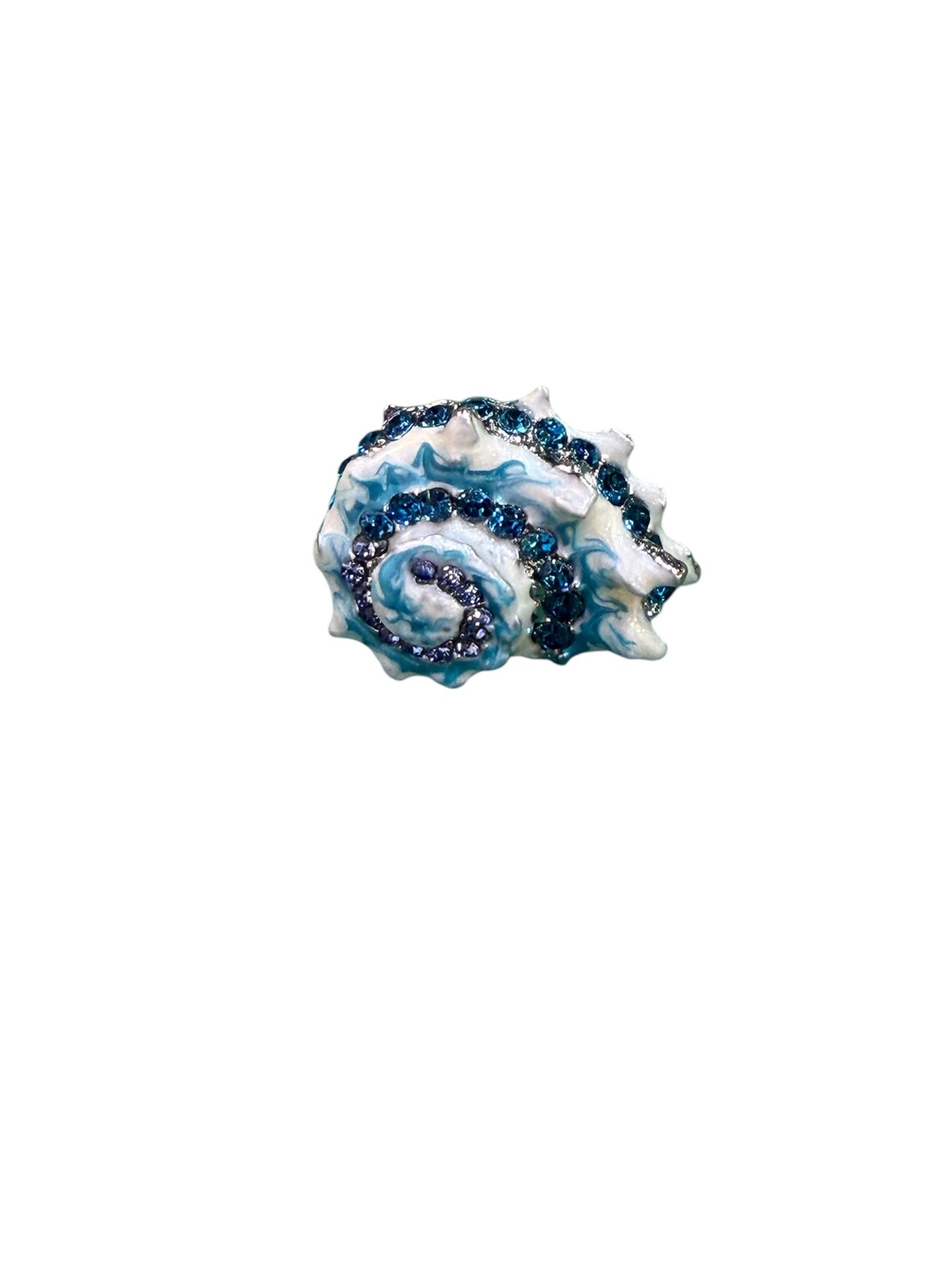 Shell Jewell brooch