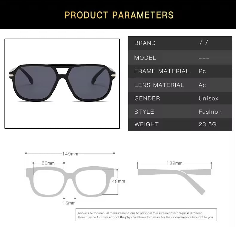 Luna Garden Aviator Sunglasses Green