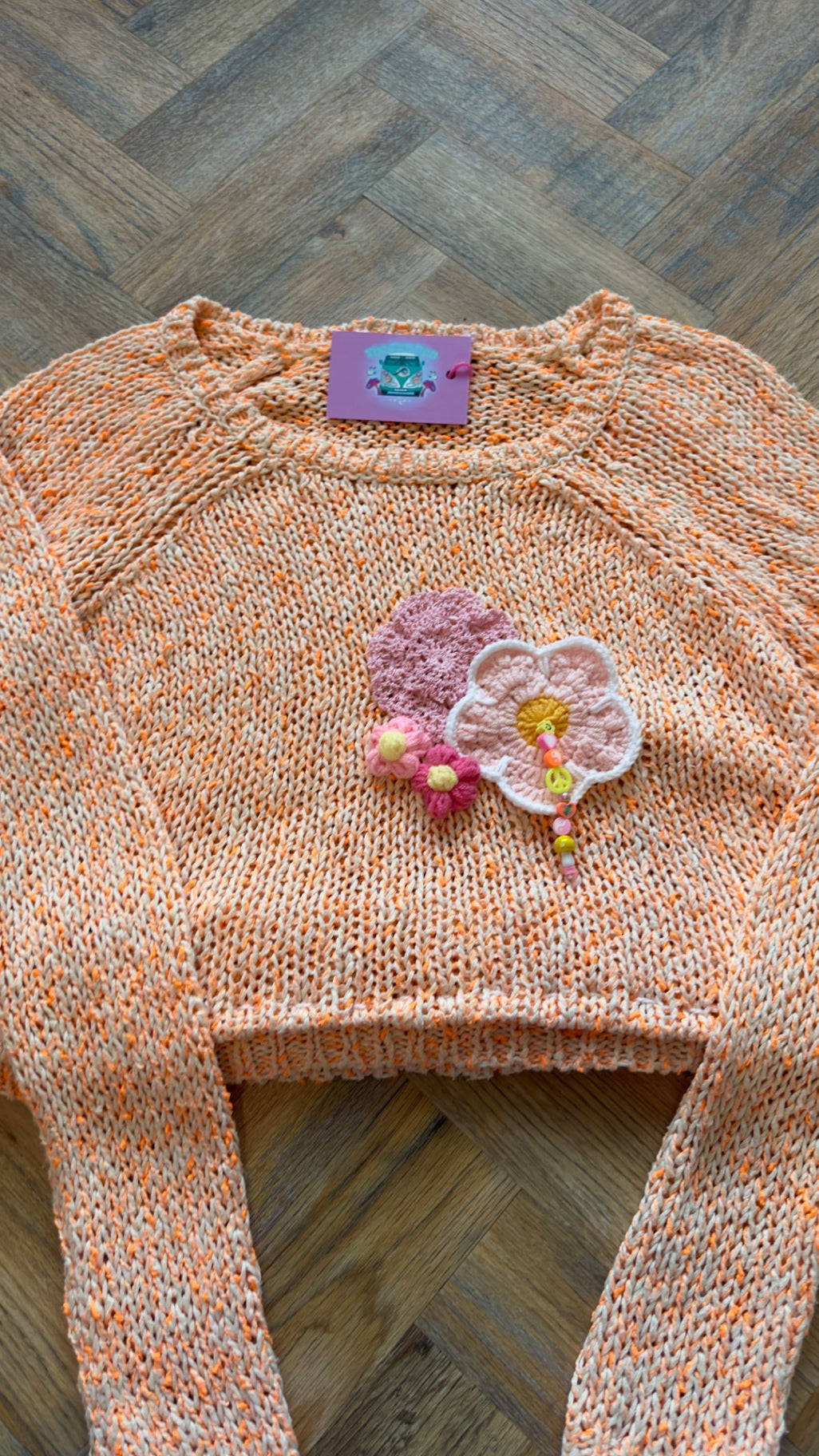 Reworked Cropped Jumper 🧡