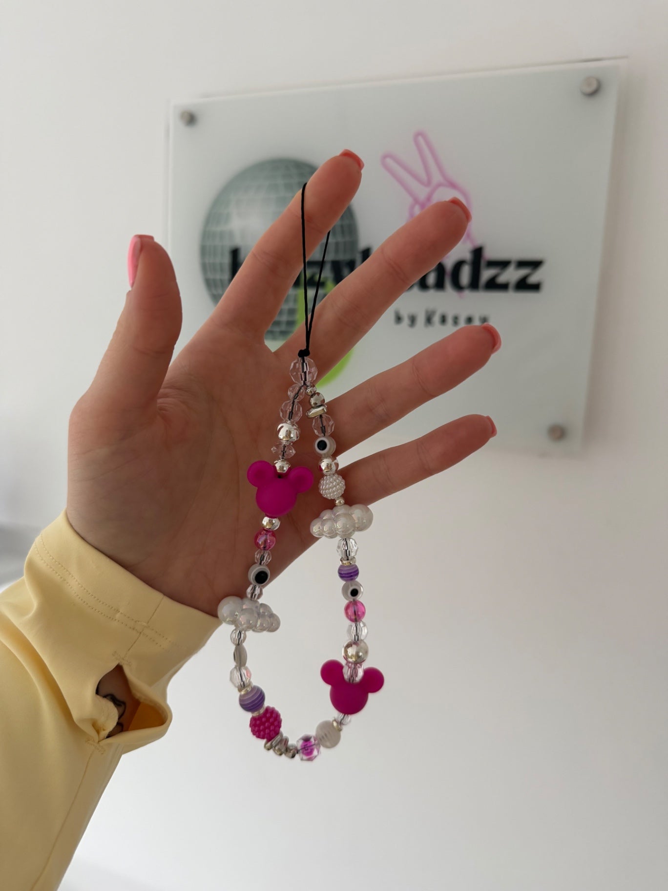 Disney phone charm - purple