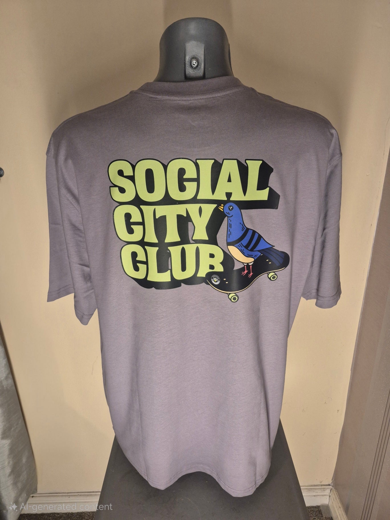 Social City Club pigeon grey Lilac