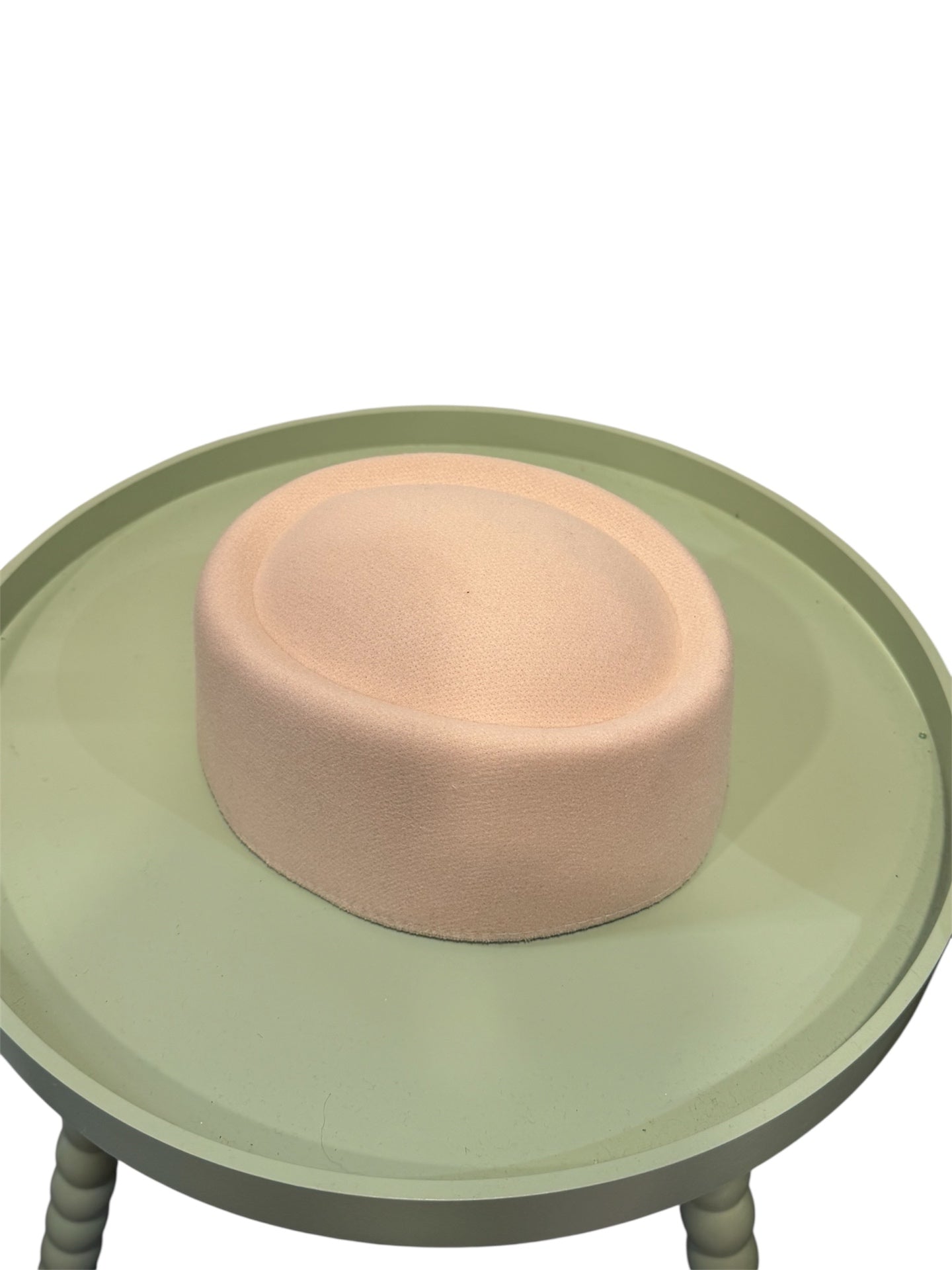 Camel Pillbox Hat One Size