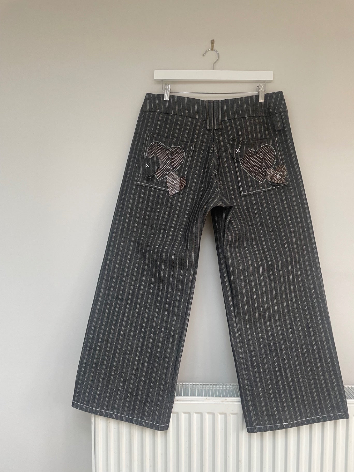 Handmade Pinstripe Jeans