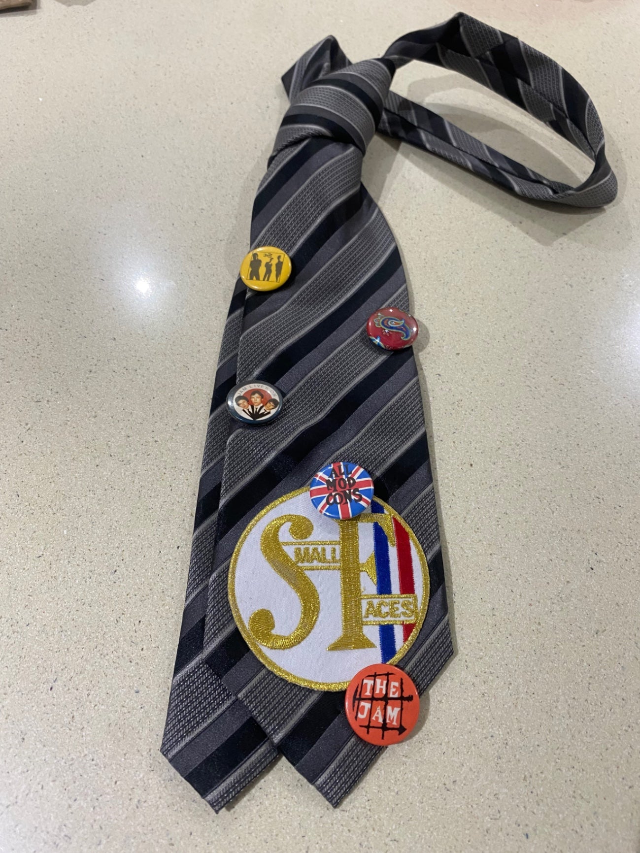 Upcycled Mod Tie