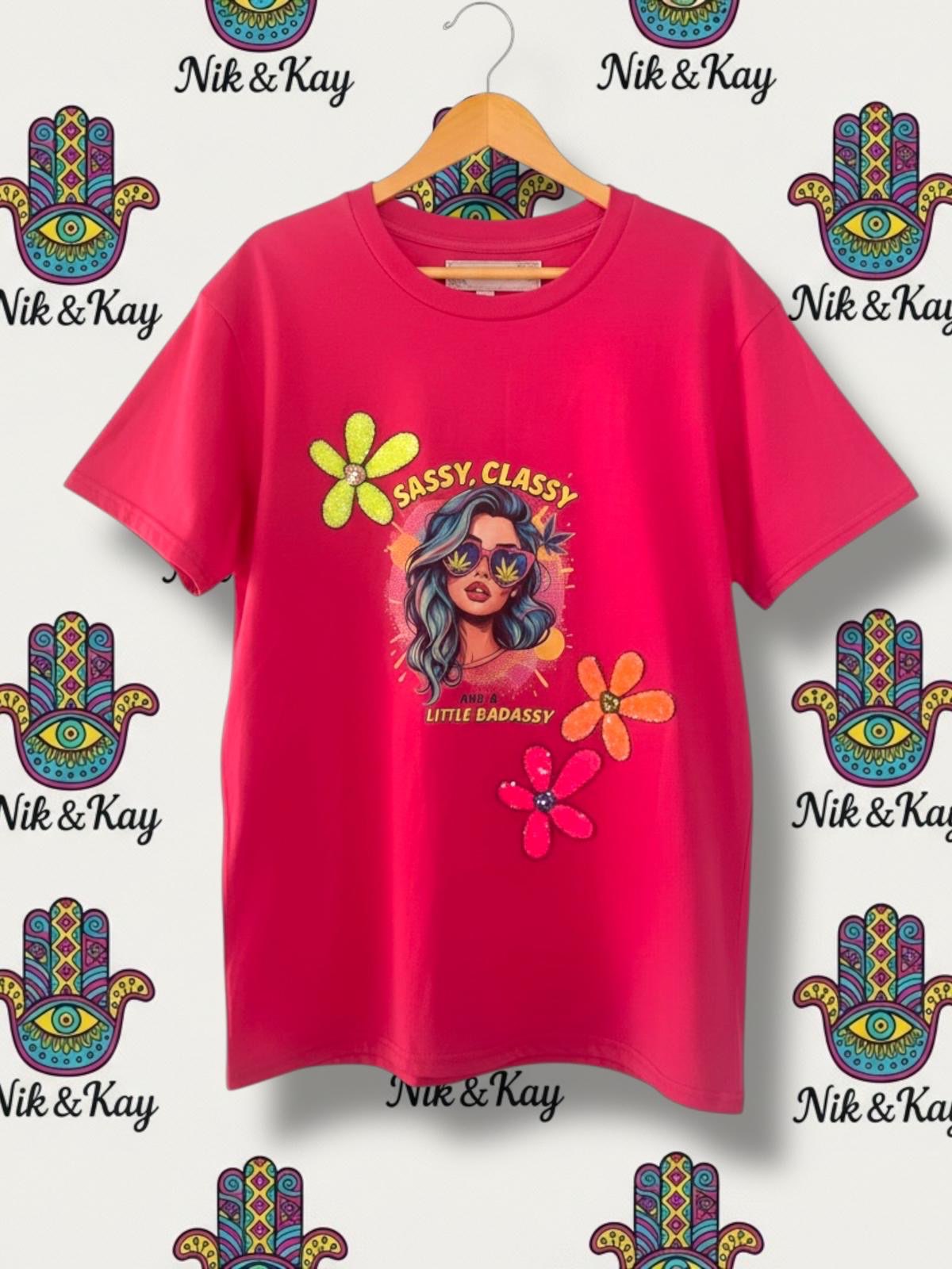 Pink Sassy T shirt
