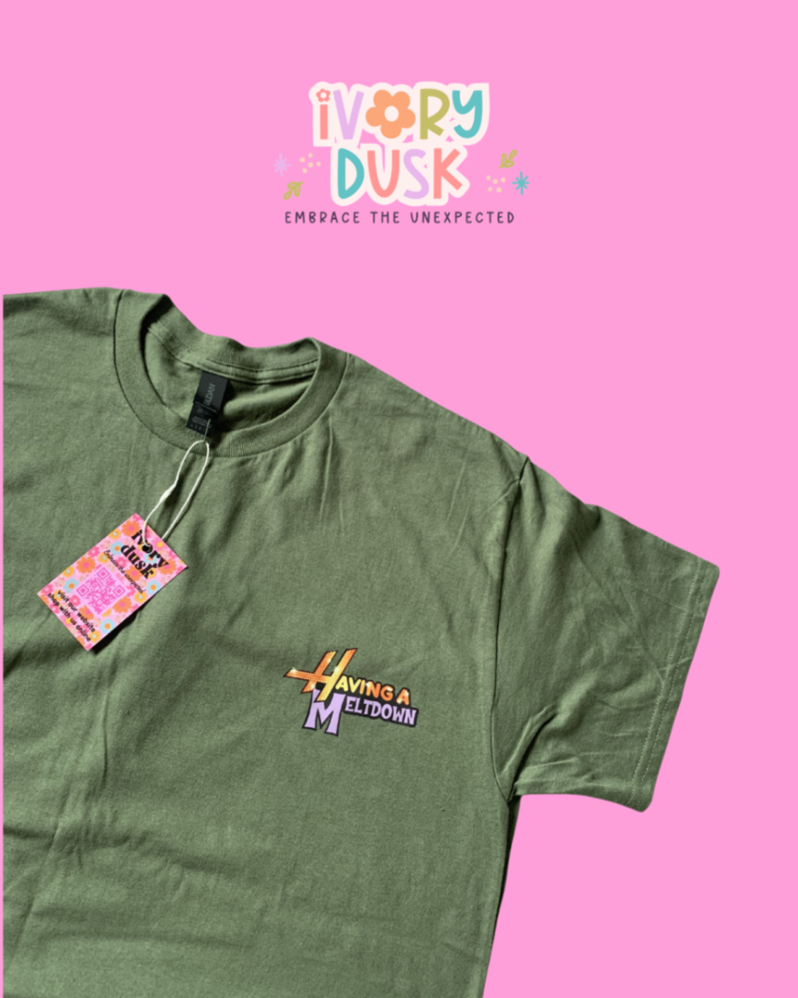 Having a meltdown tshirt size XL