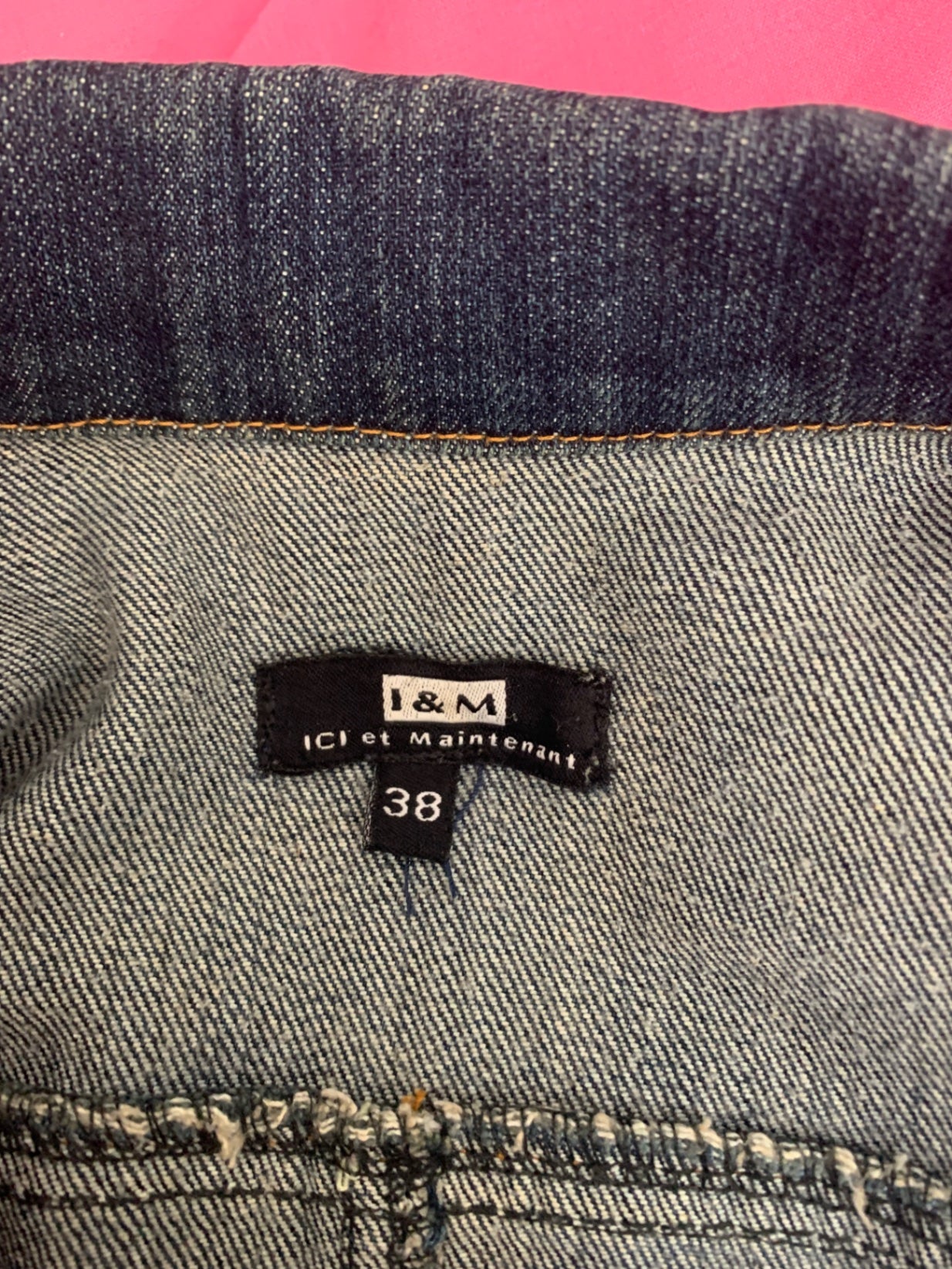 vintage denim jacket