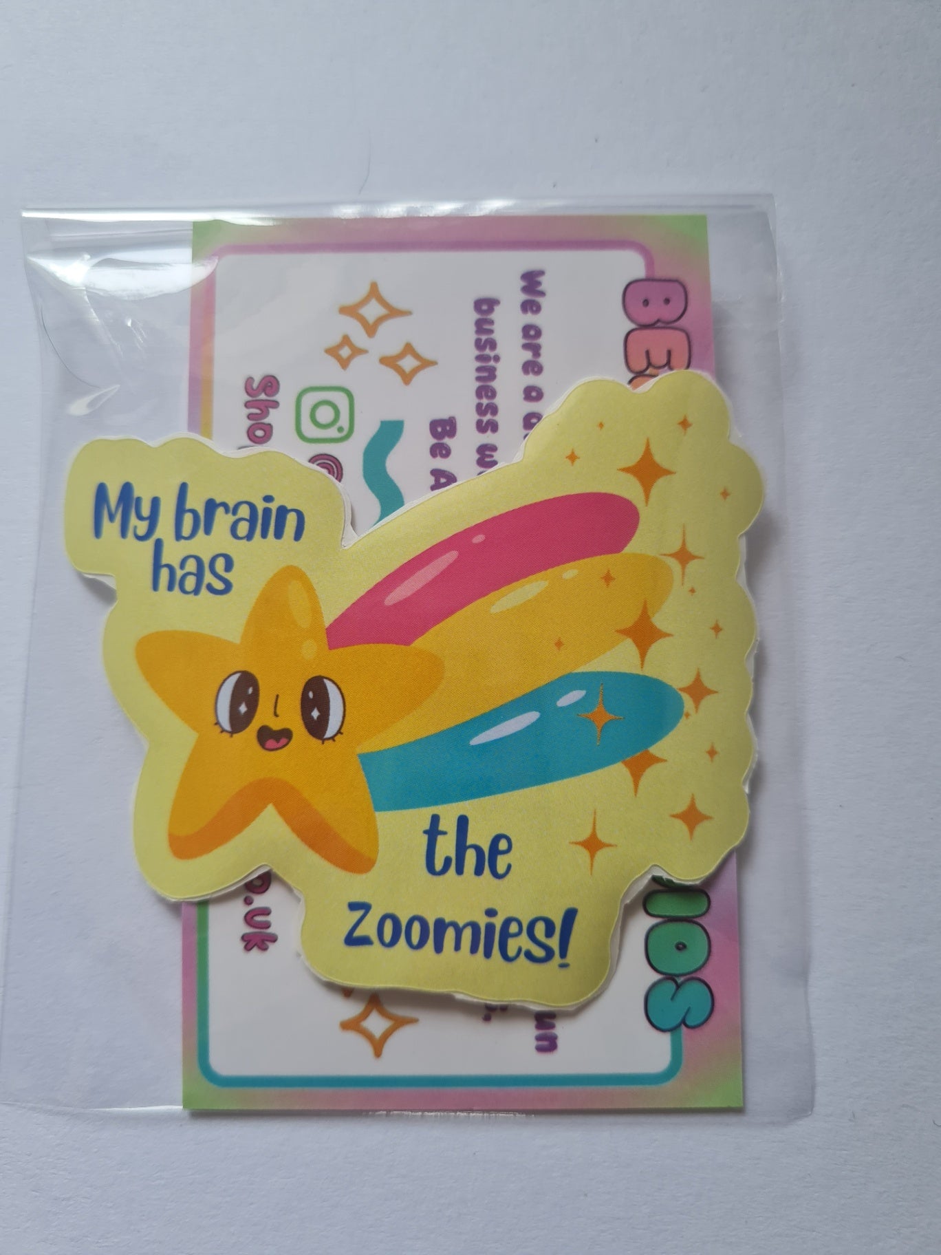 Sparkled the Star Sticker ADHD!
