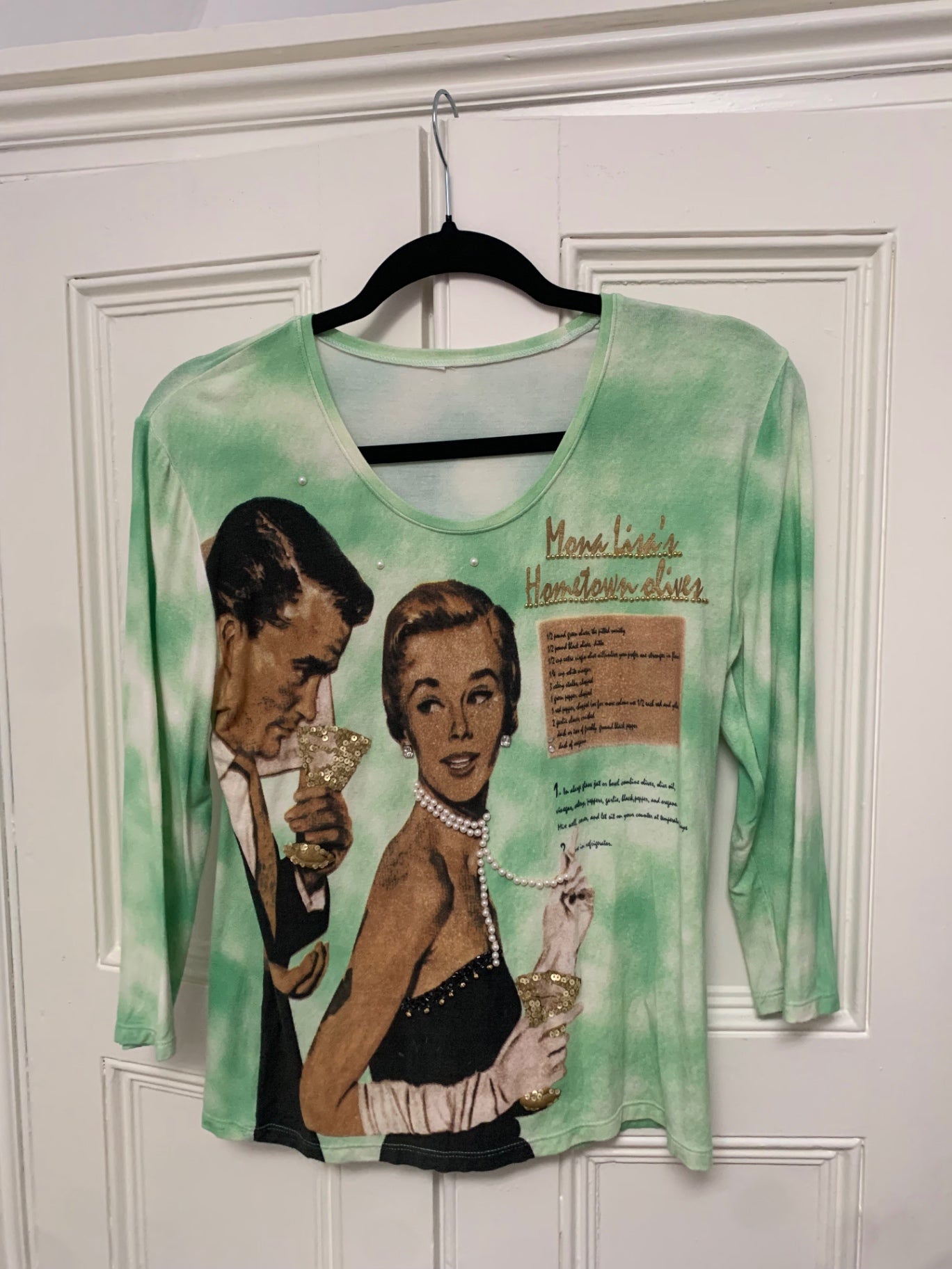 vintage hollywood style top